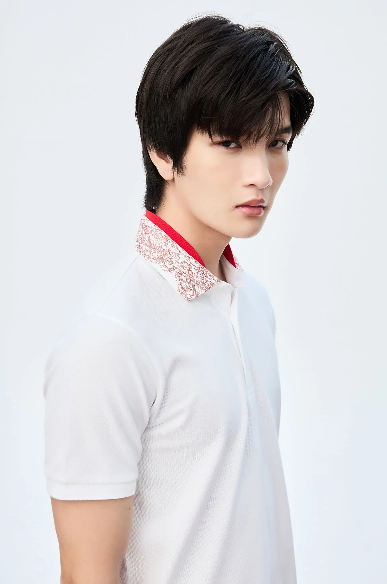 Double Collar Polo Shirt - Image 8