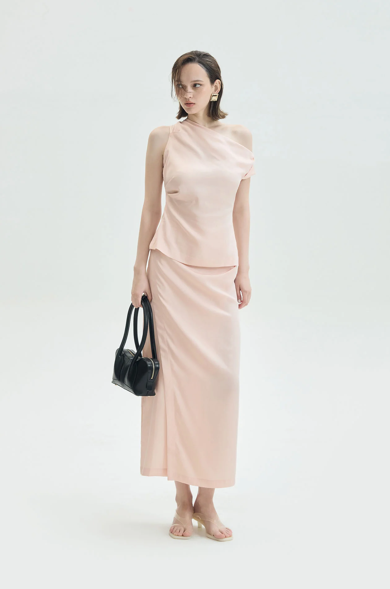 Off-Shoulder Lyocell Top