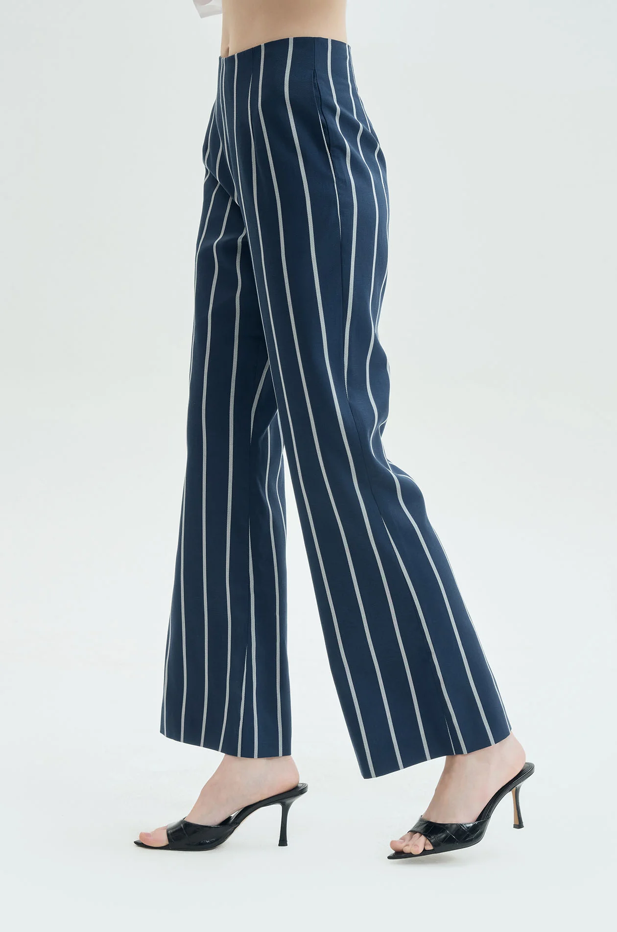 Striped Flare Pants - Image 2