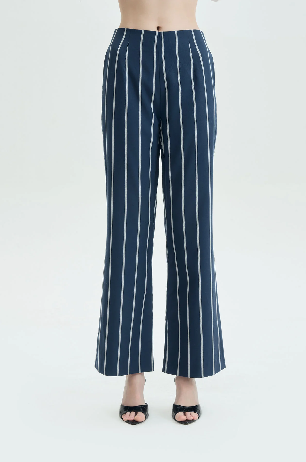 Striped Flare Pants - Image 3