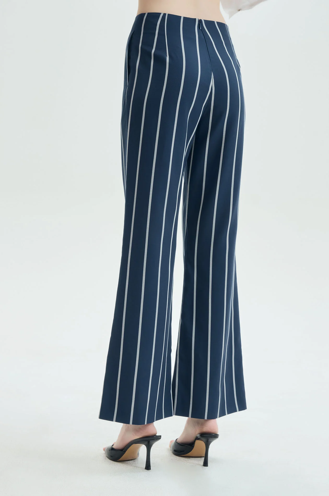 Striped Flare Pants - Image 4