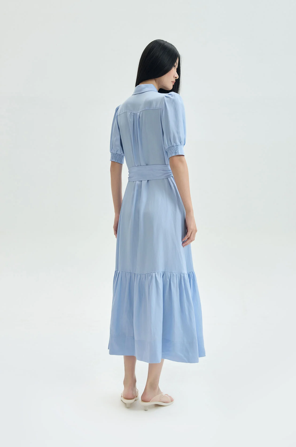 Belted Utility‑Style Maxi Dress - Image 6