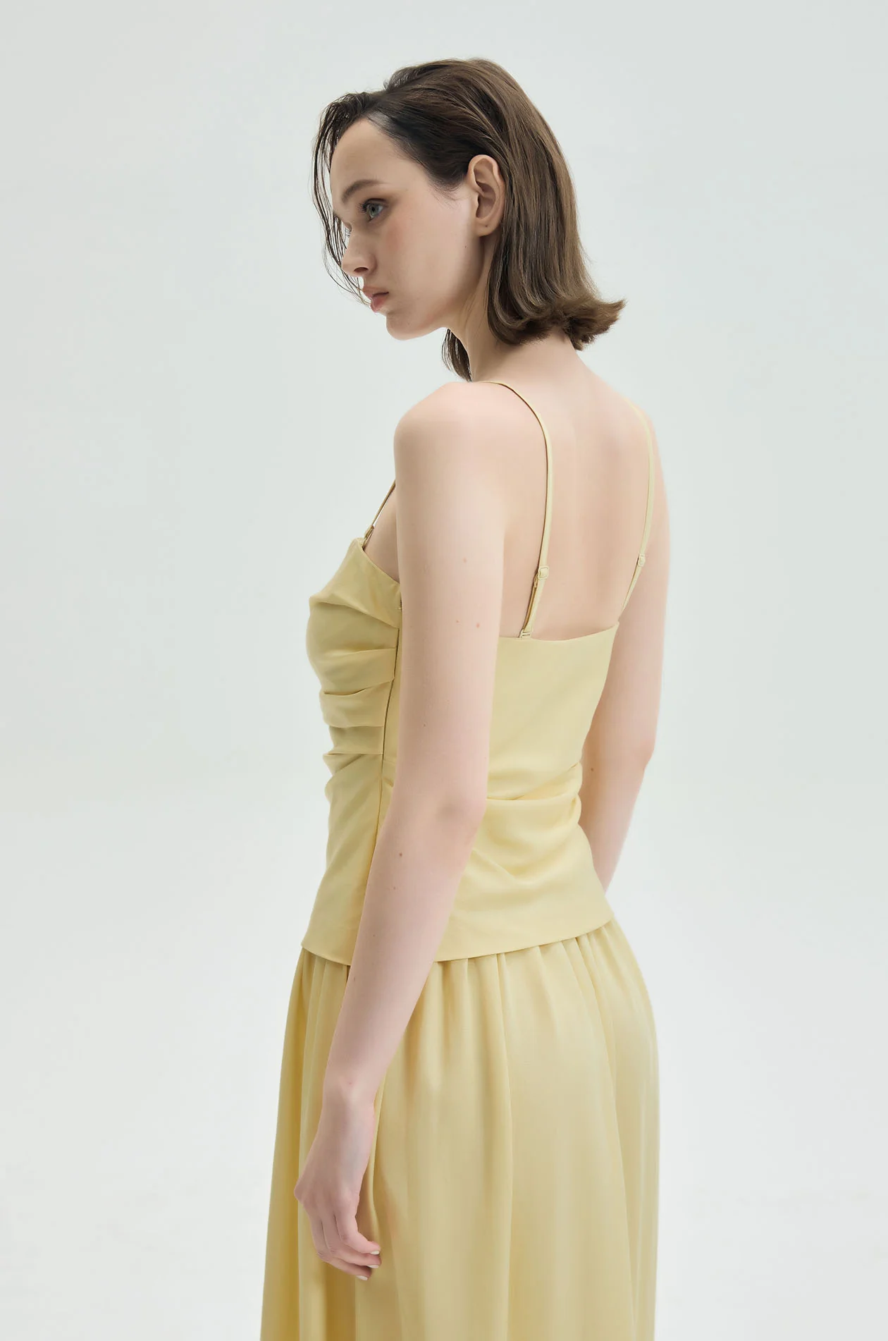 Fittedโ€‘Bodice Strappy Maxi Dress - Image 3