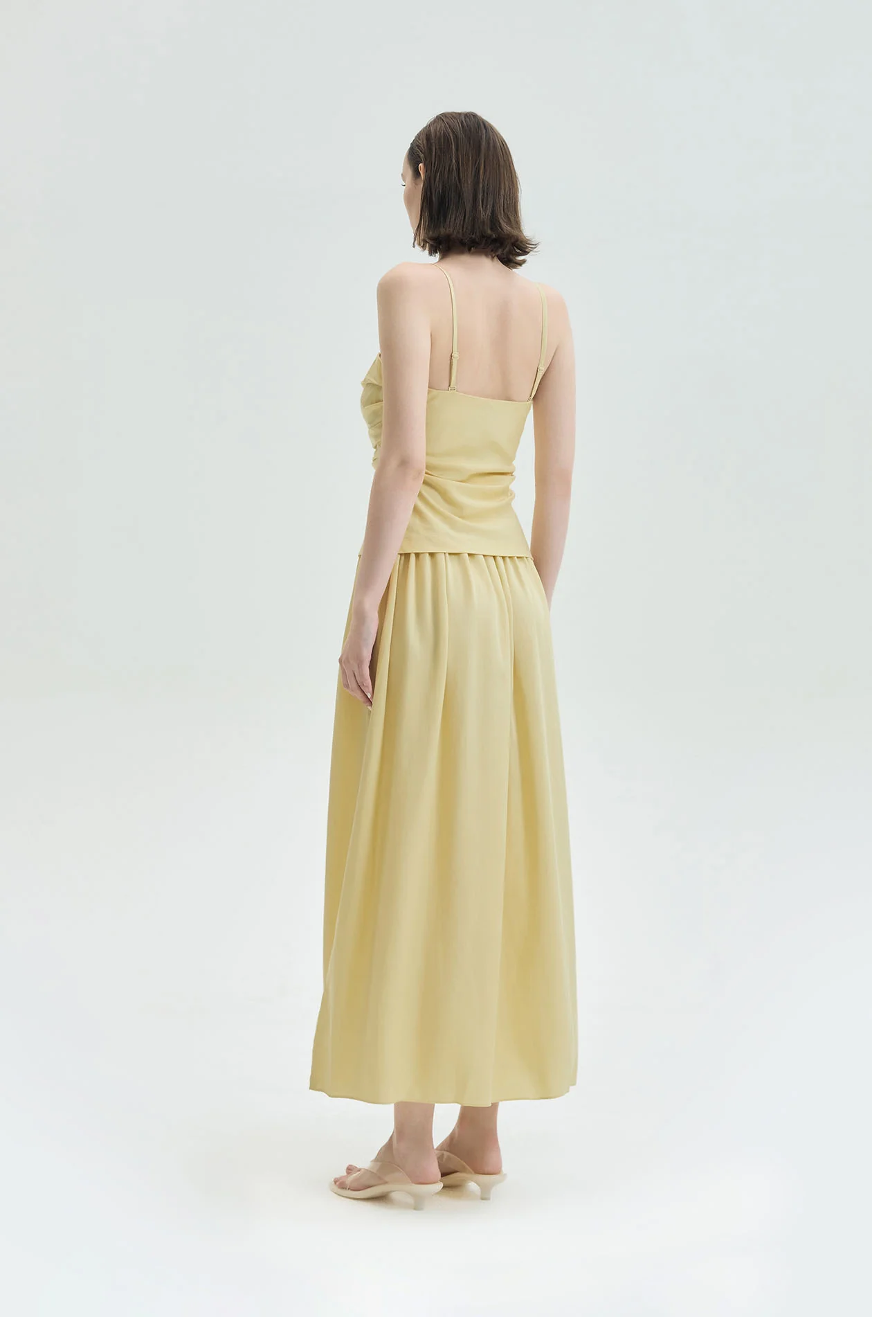 Fittedโ€‘Bodice Strappy Maxi Dress - Image 4