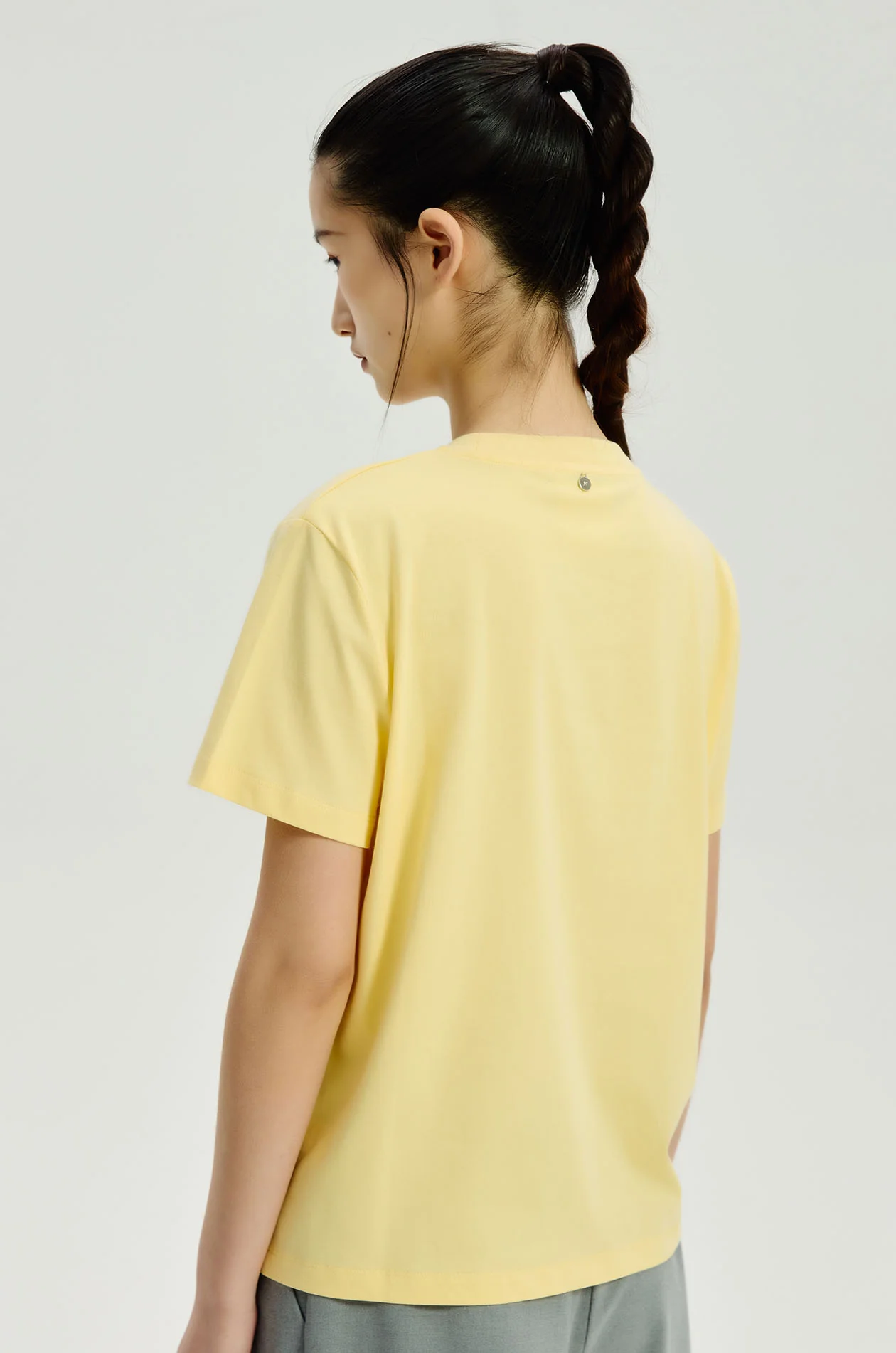 Letter Embroidered T‑Shirt - Image 5