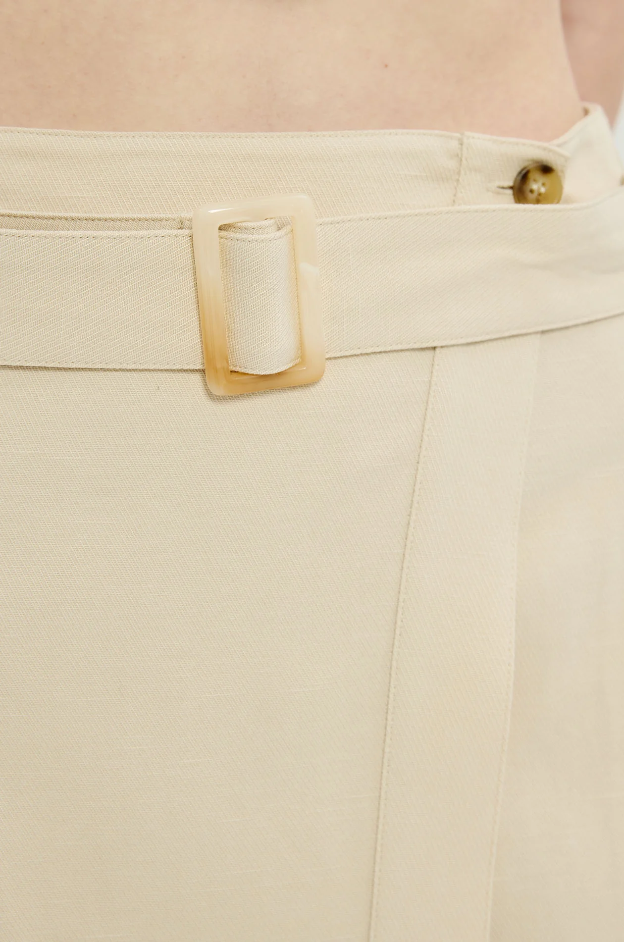 Wrapped Skirt with Belt - Image 3