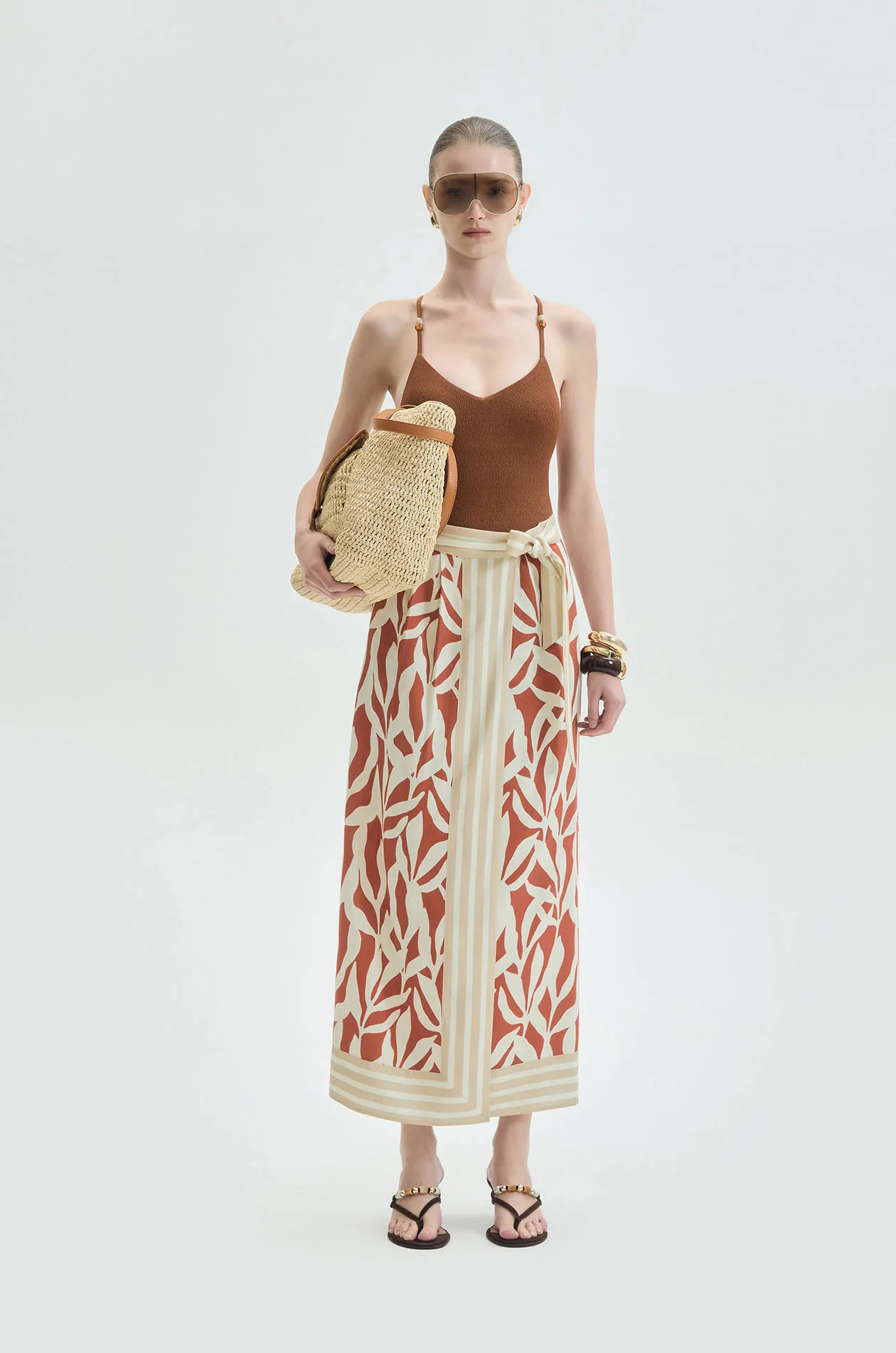 Botanical Silk-Like Pareo