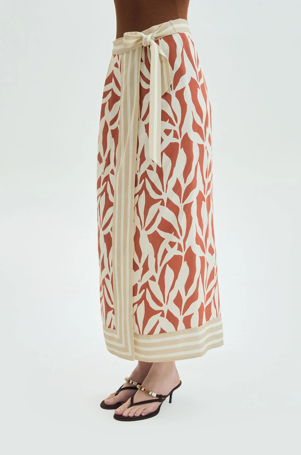 Botanical Silk-Like Pareo - Image 2