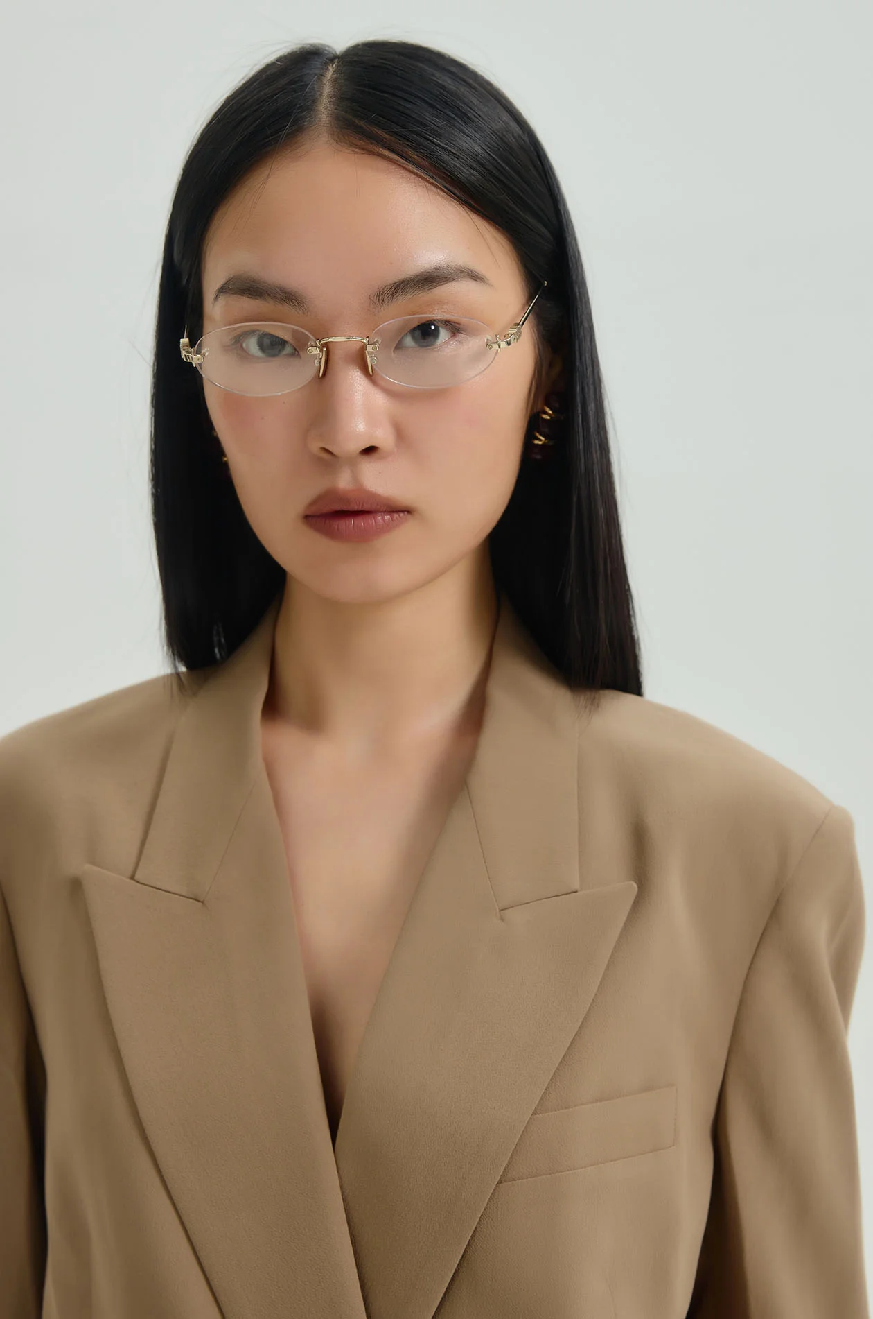 Crinkled Double-Breasted Lightweight Blazer - Image 16