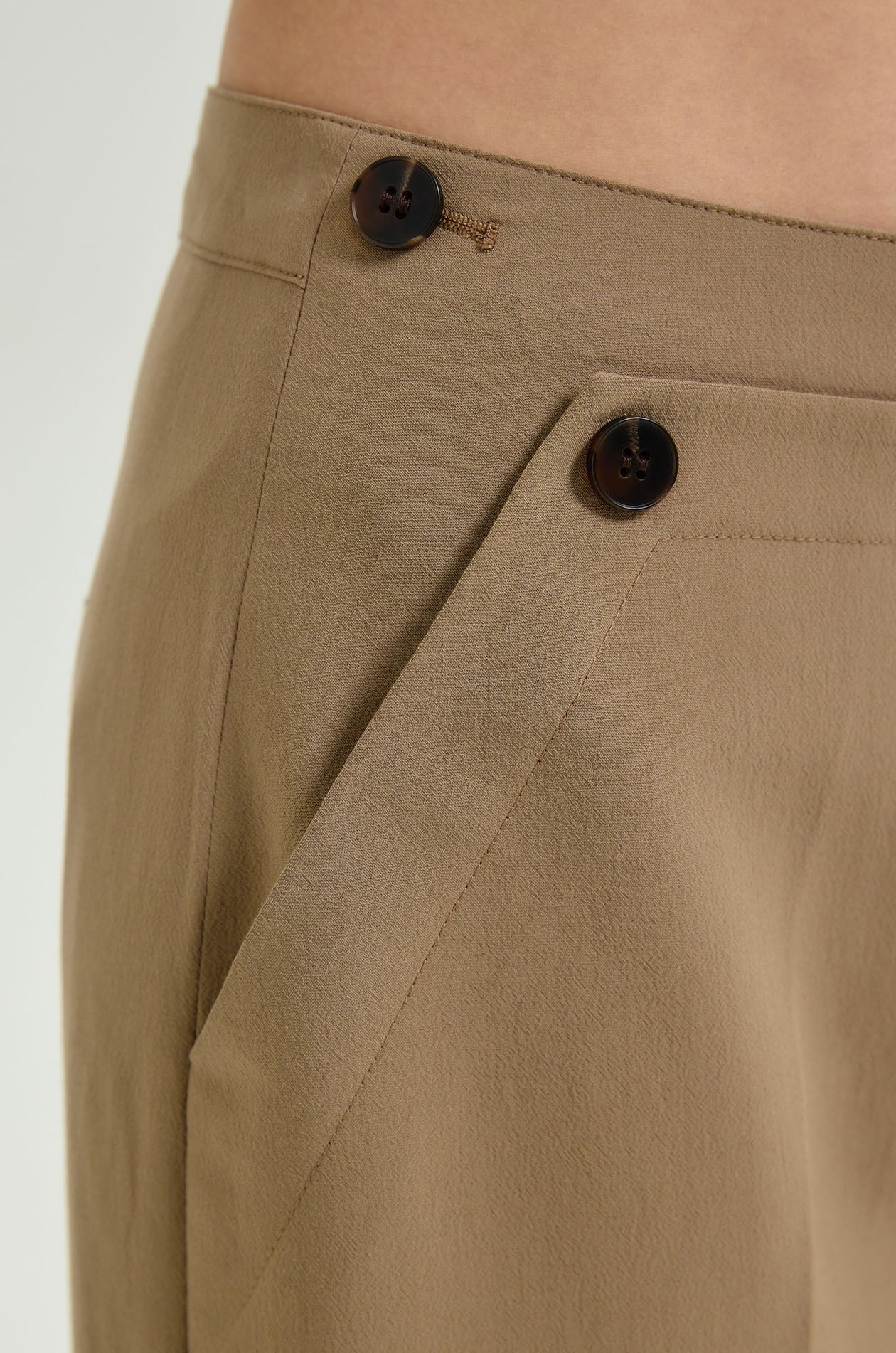 Crinkled Lightweight Sailor Pants - Image 3