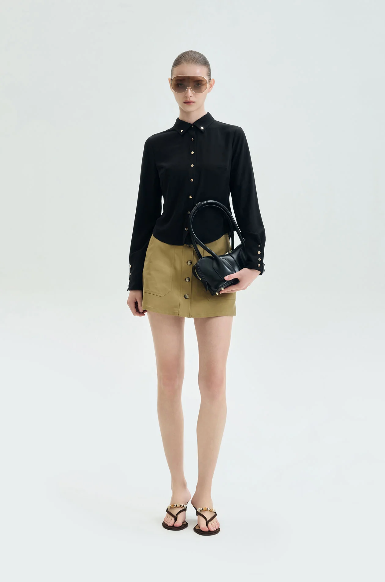 Slim‑Fit Jersey Shirt