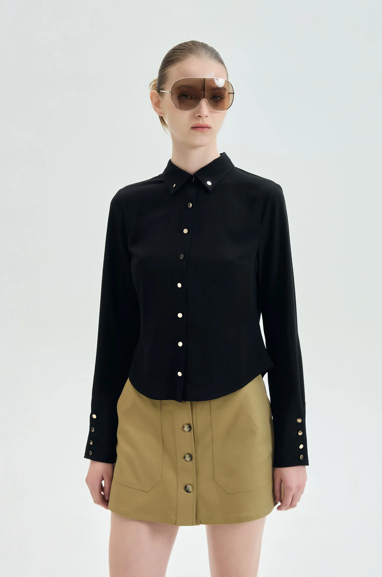 Slim‑Fit Jersey Shirt - Image 2