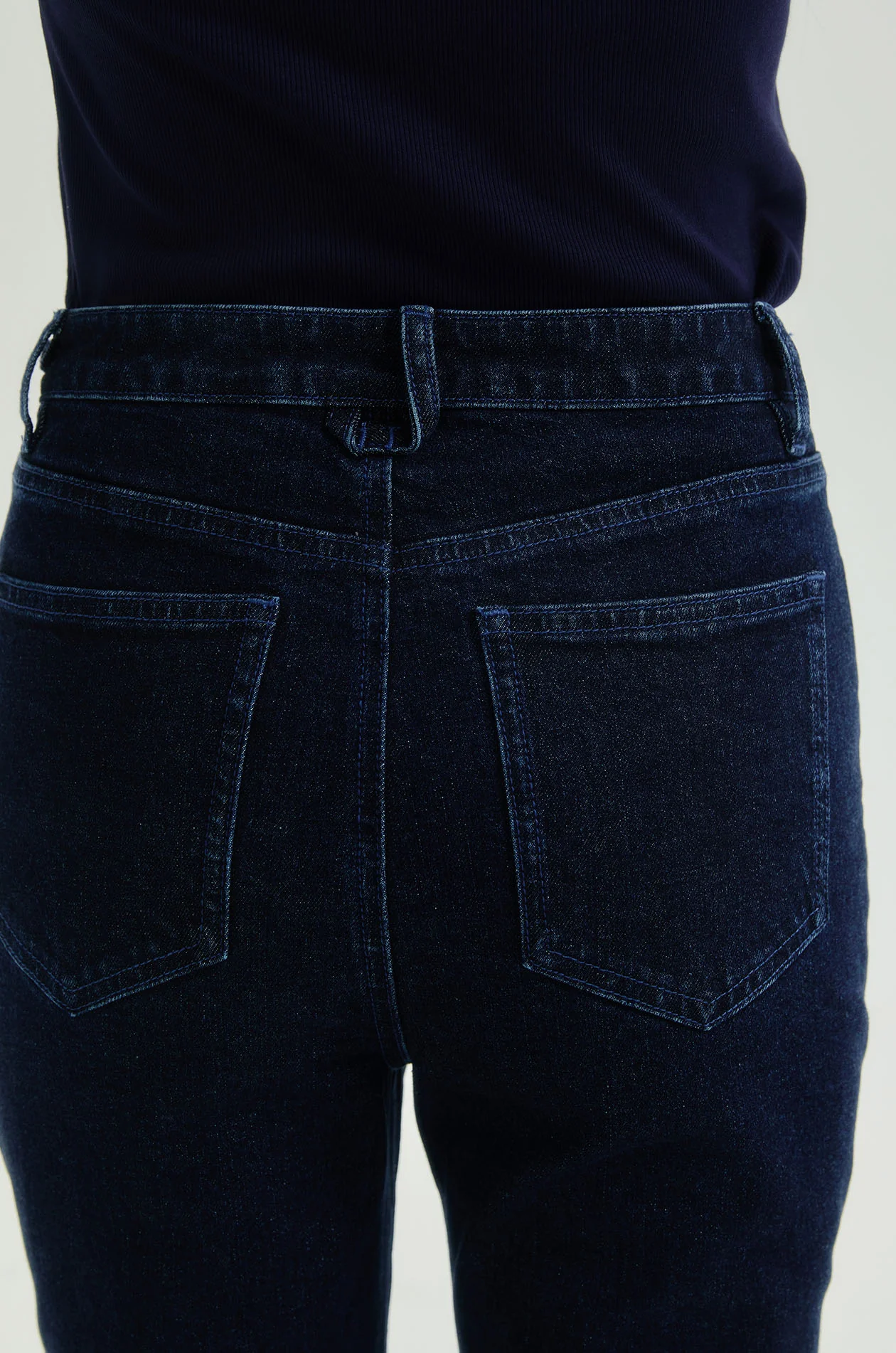 Chain Slim Fit Jeans - Image 4