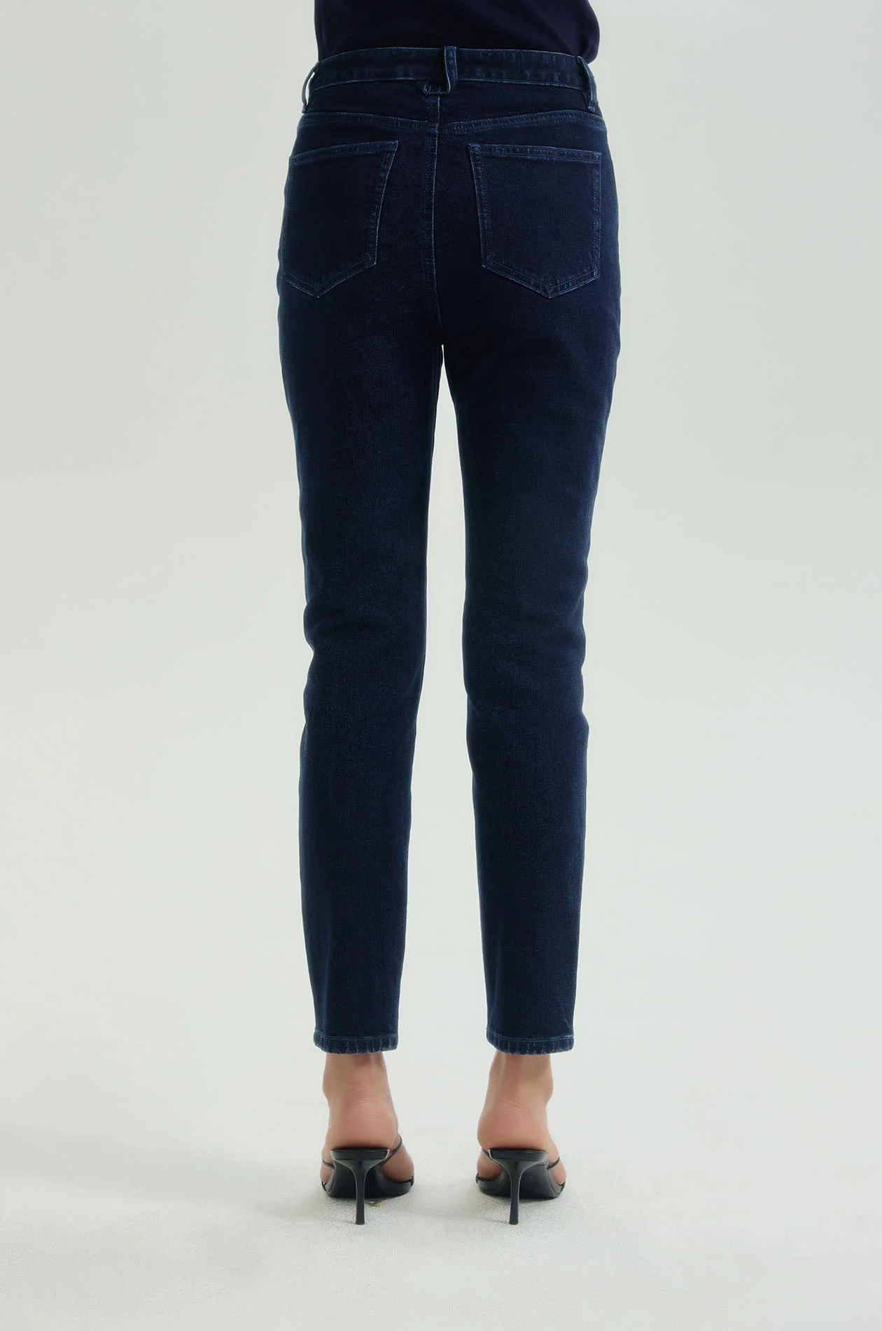 Chain Slim Fit Jeans - Image 5