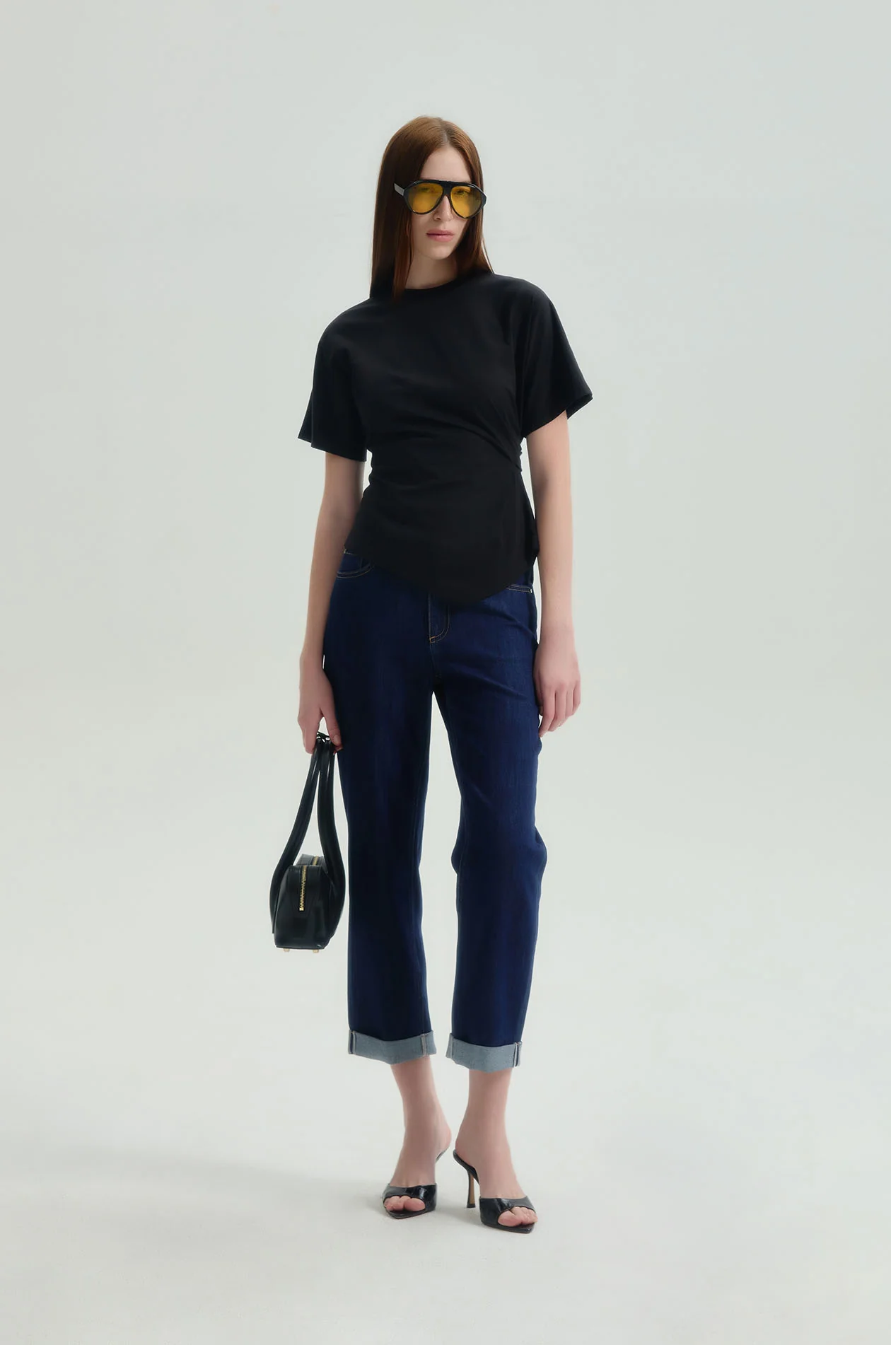 Roll-Up Boyfriend Jeans