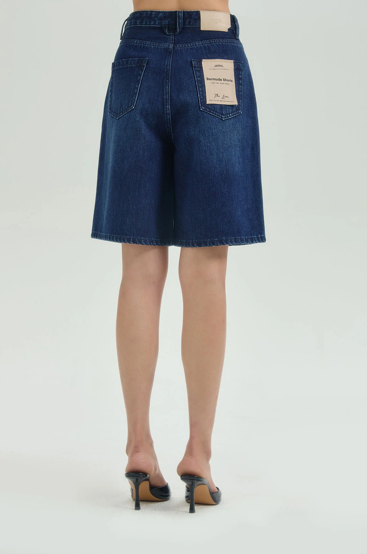 THE LINE Denim Bermuda - Image 10