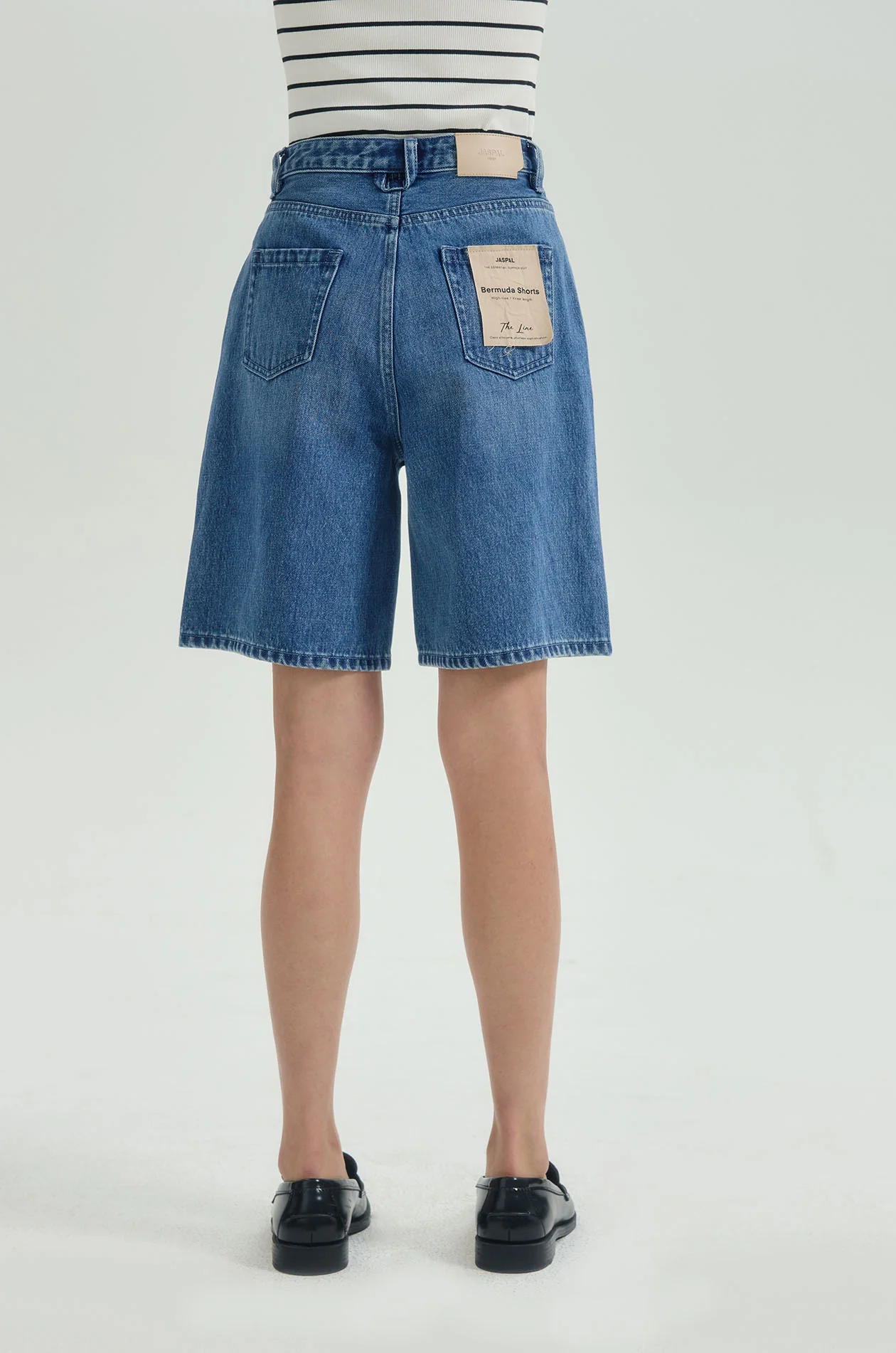 THE LINE Denim Bermuda - Image 5