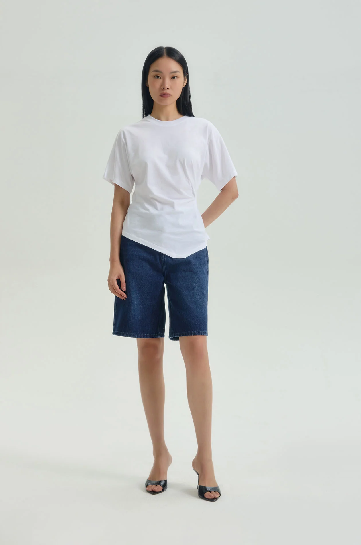 THE LINE Denim Bermuda - Image 6