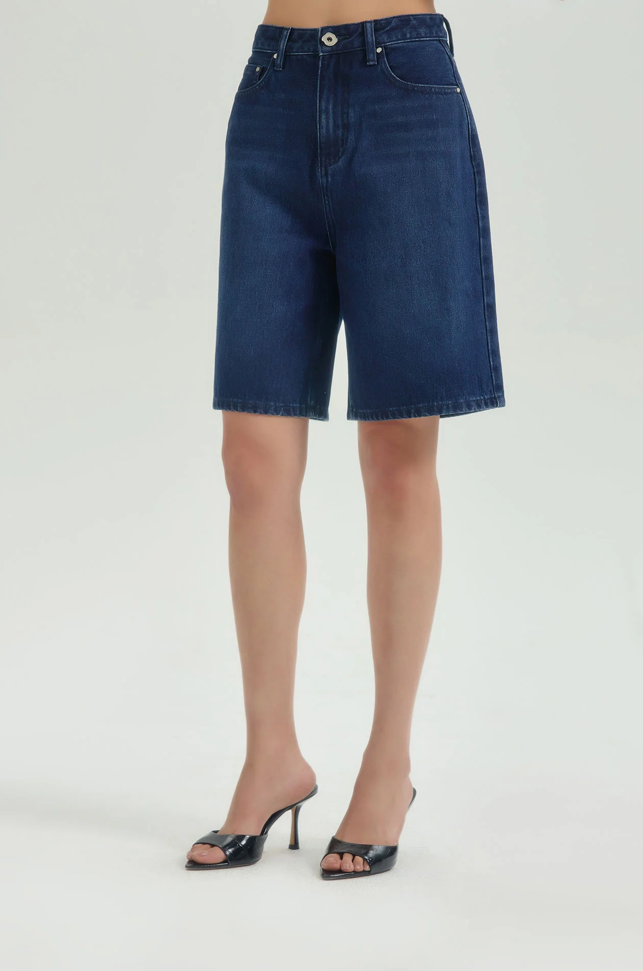 THE LINE Denim Bermuda - Image 7