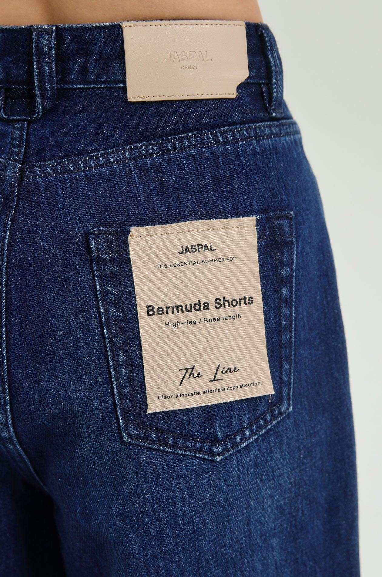 THE LINE Denim Bermuda - Image 9