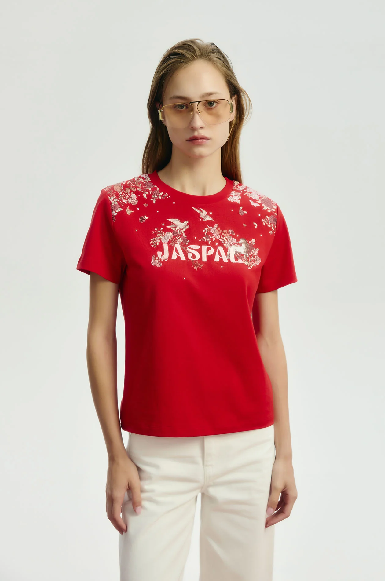 Motif Printed Logo T-Shirt - Image 2