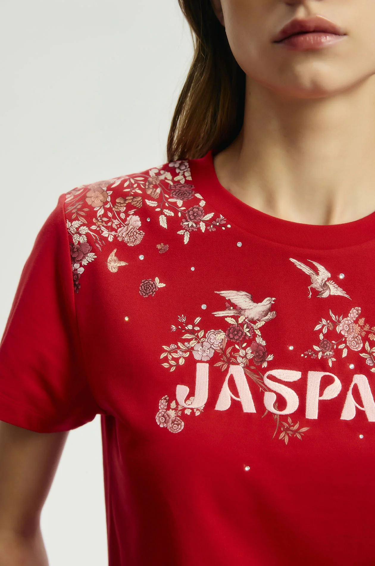 Motif Printed Logo T-Shirt - Image 4
