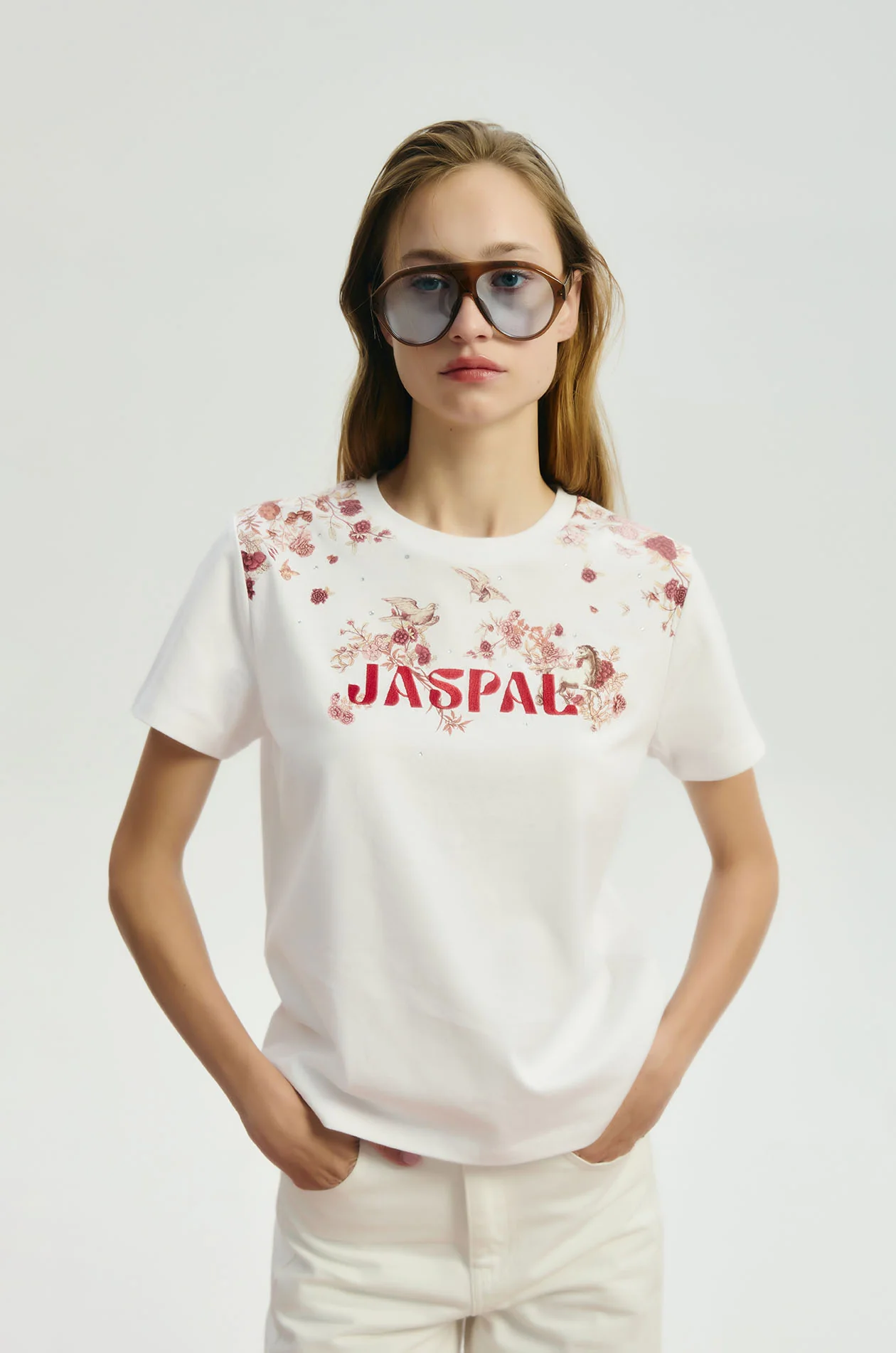 Motif Printed Logo T-Shirt - Image 7