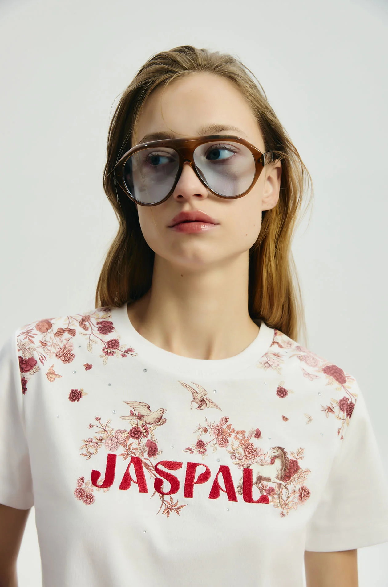 Motif Printed Logo T-Shirt - Image 8