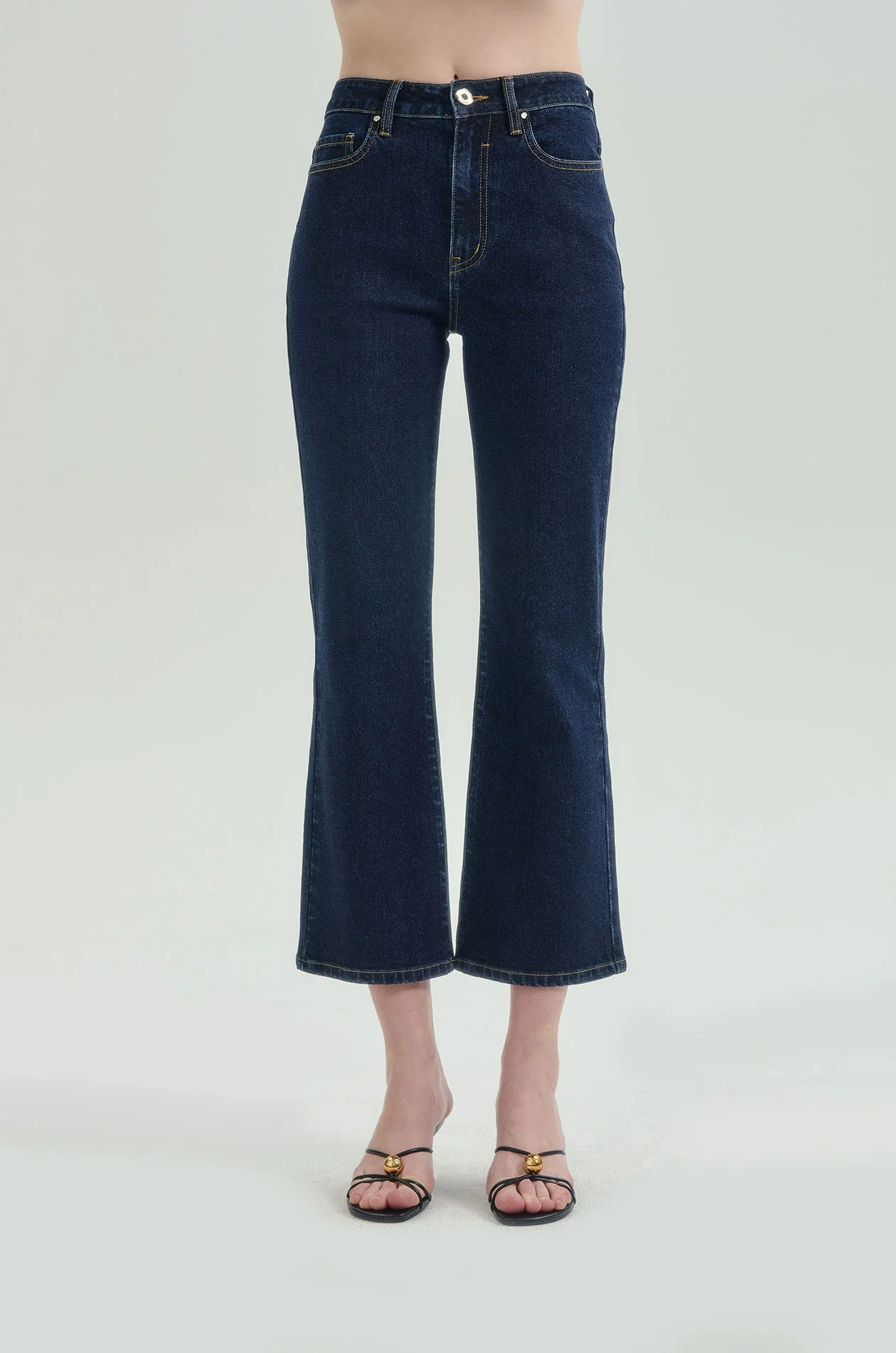 THE MOTION Cropped Flare Jeans - Image 2