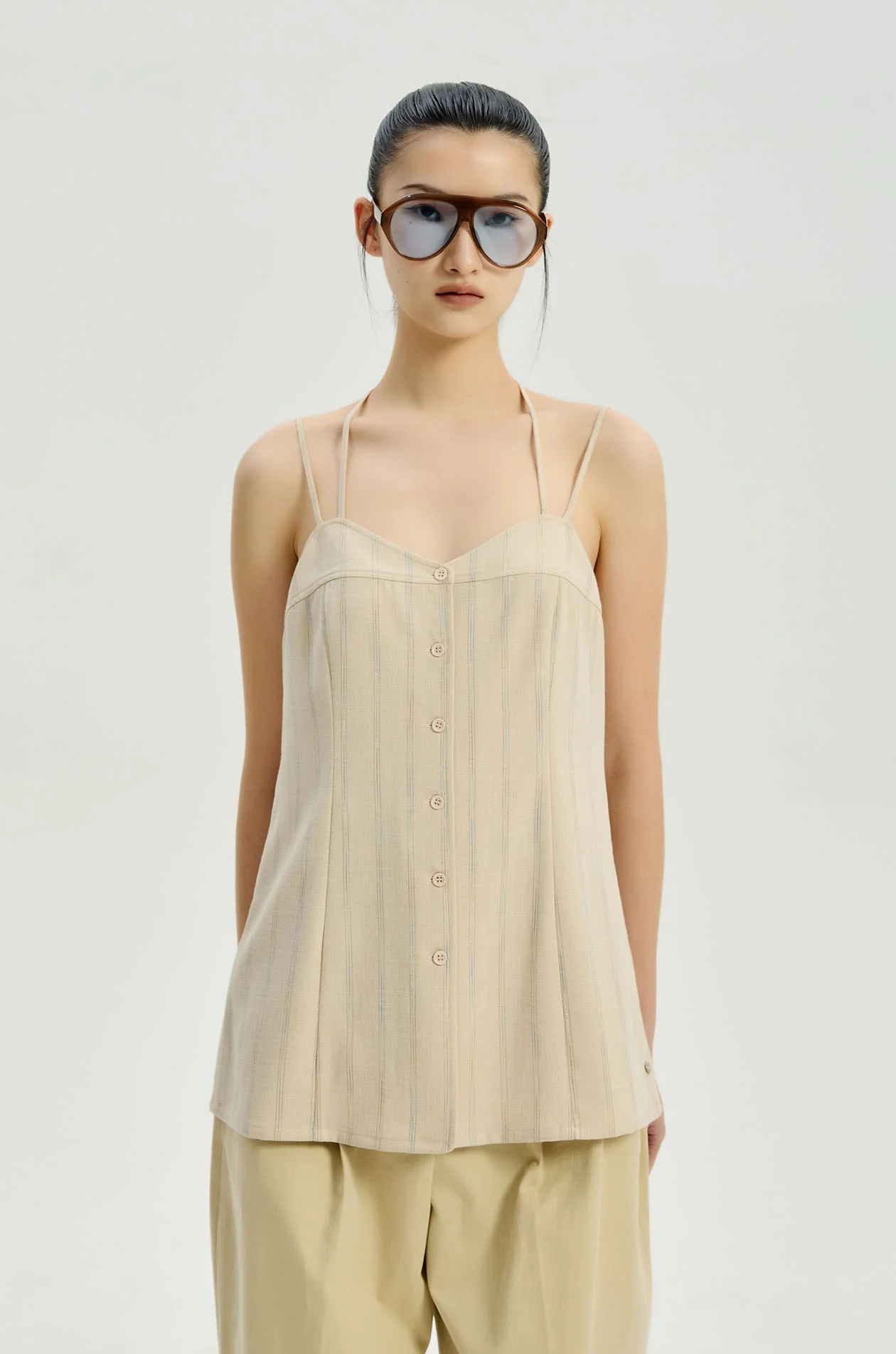 Striped Longline Top - Image 2
