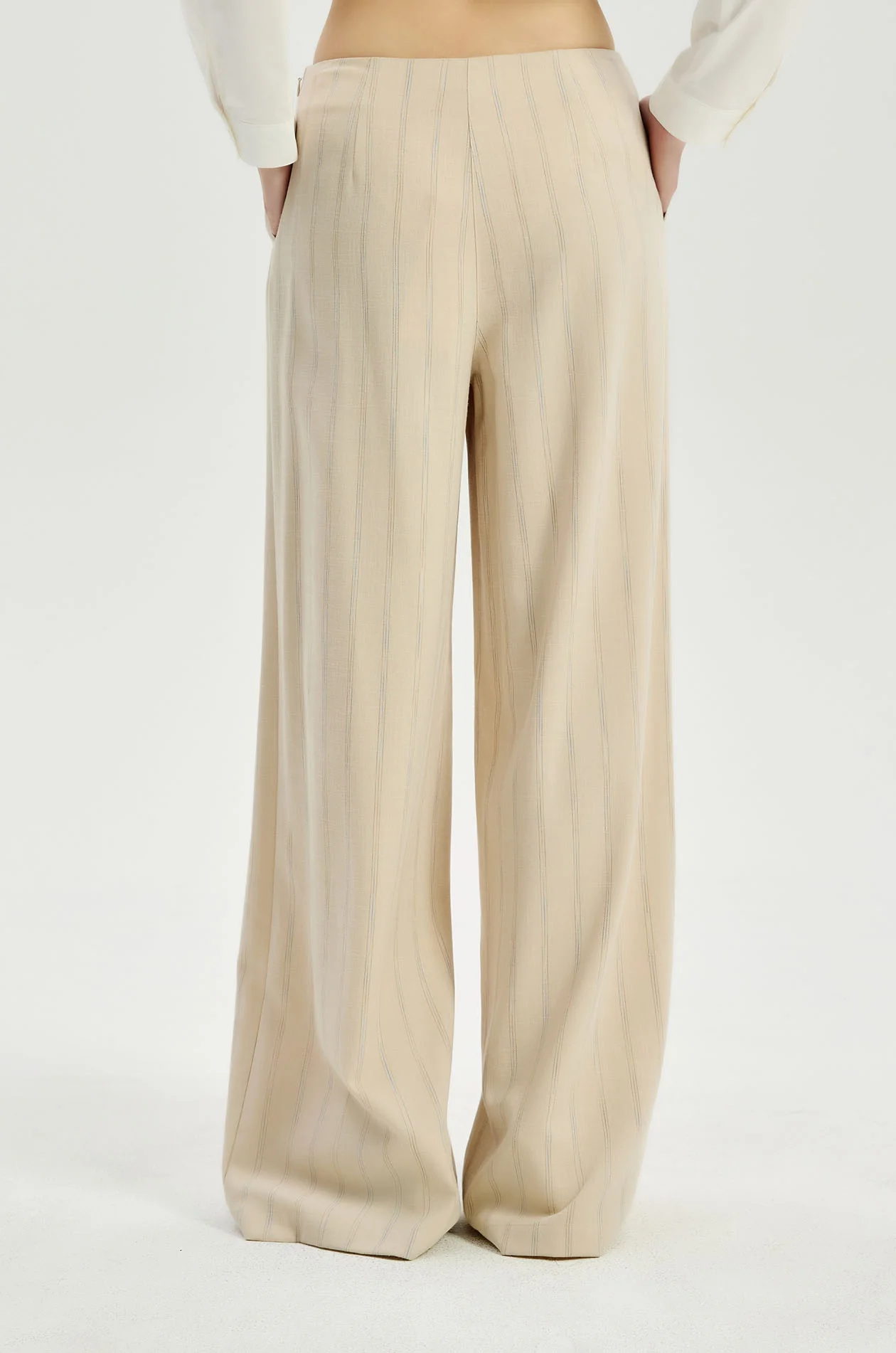 Waistbandless Striped Pants - Image 6
