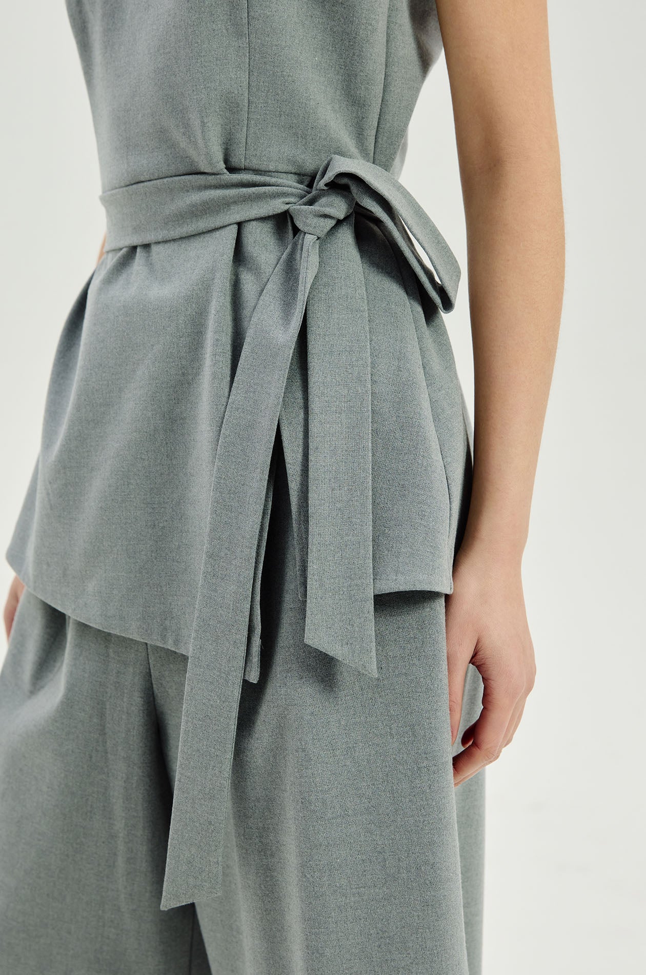 Asymmetric Suiting Top - Image 3