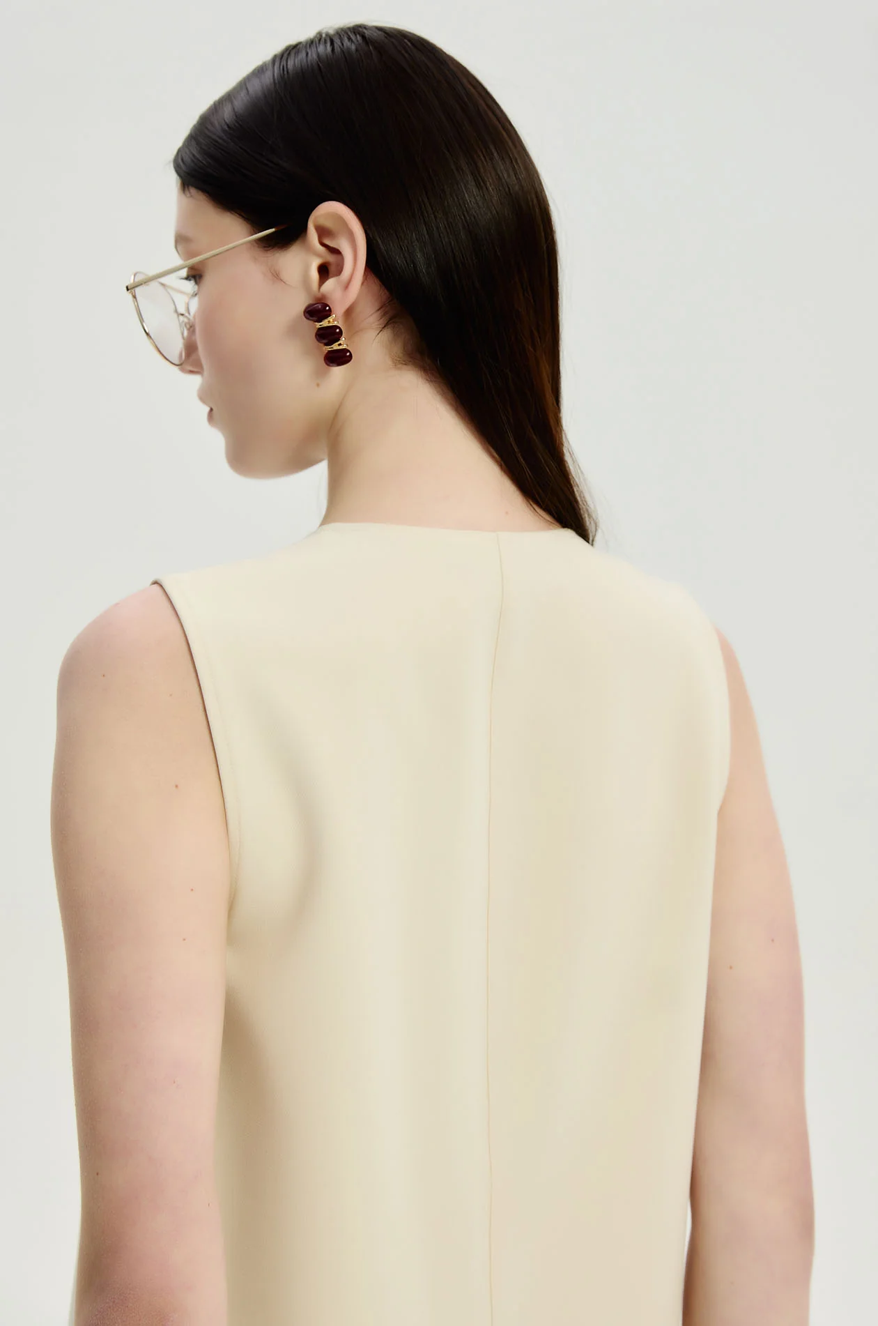 Sleeveless Shift Jumpsuit - Image 5