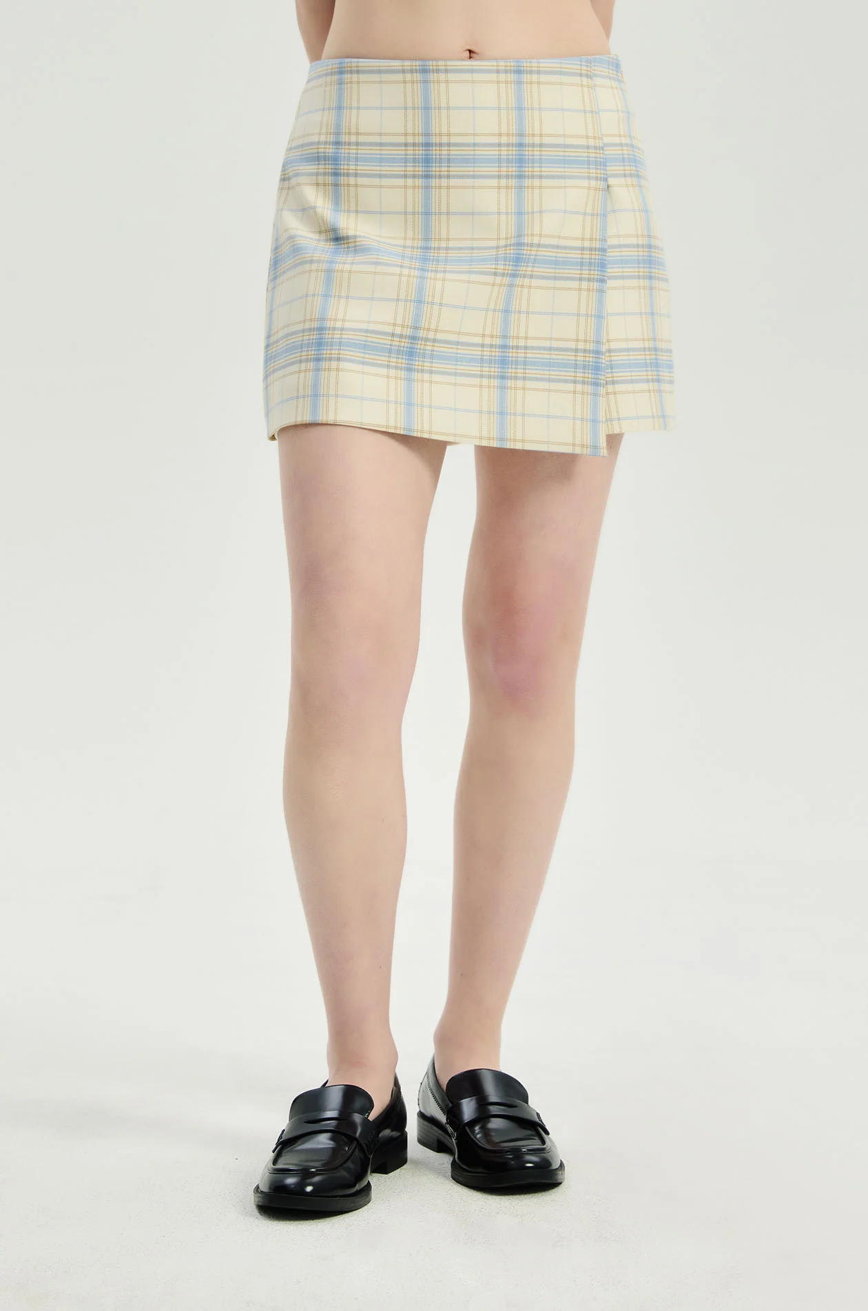 Plaid Suiting Skort - Image 2