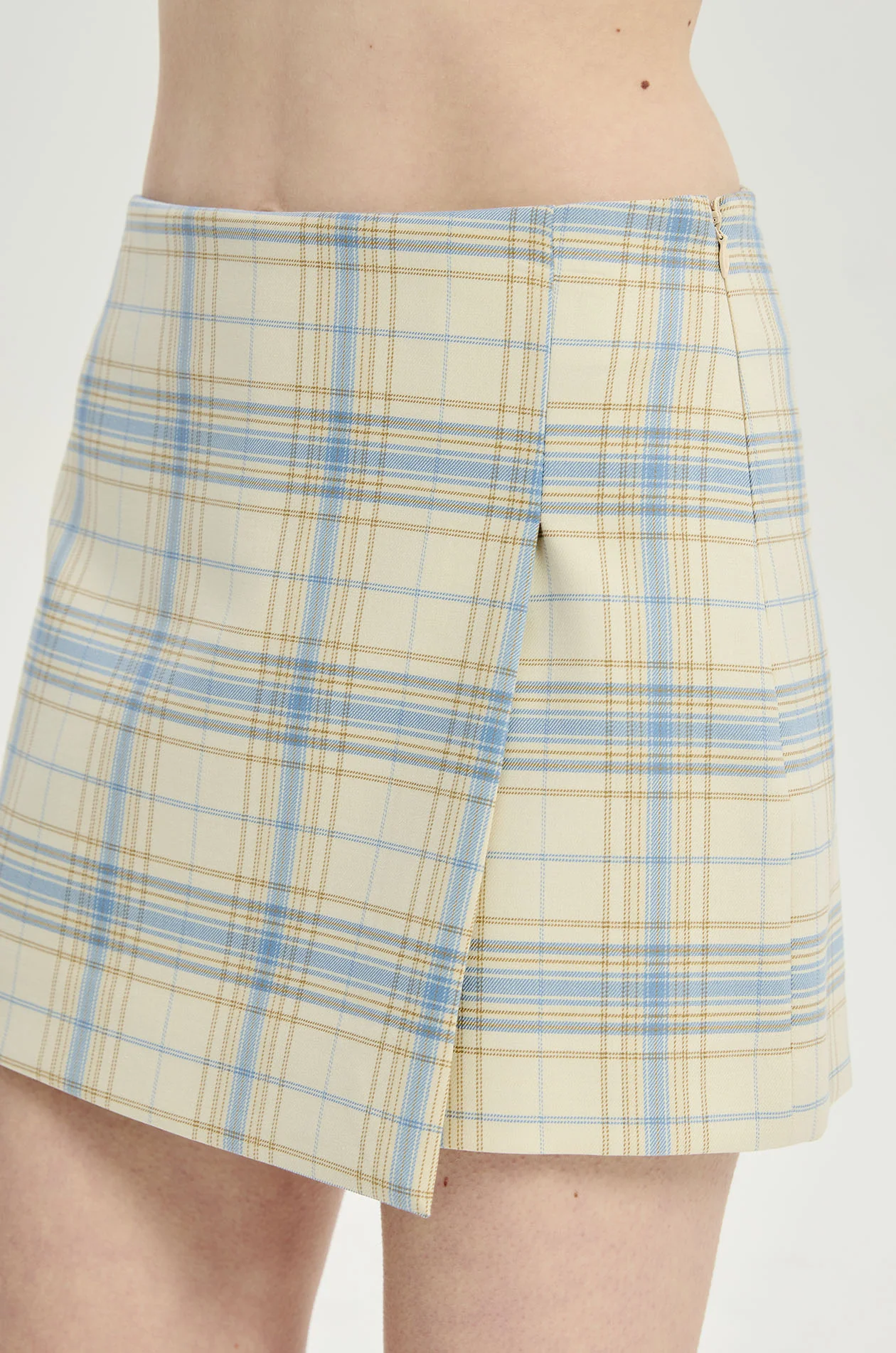 Plaid Suiting Skort - Image 3