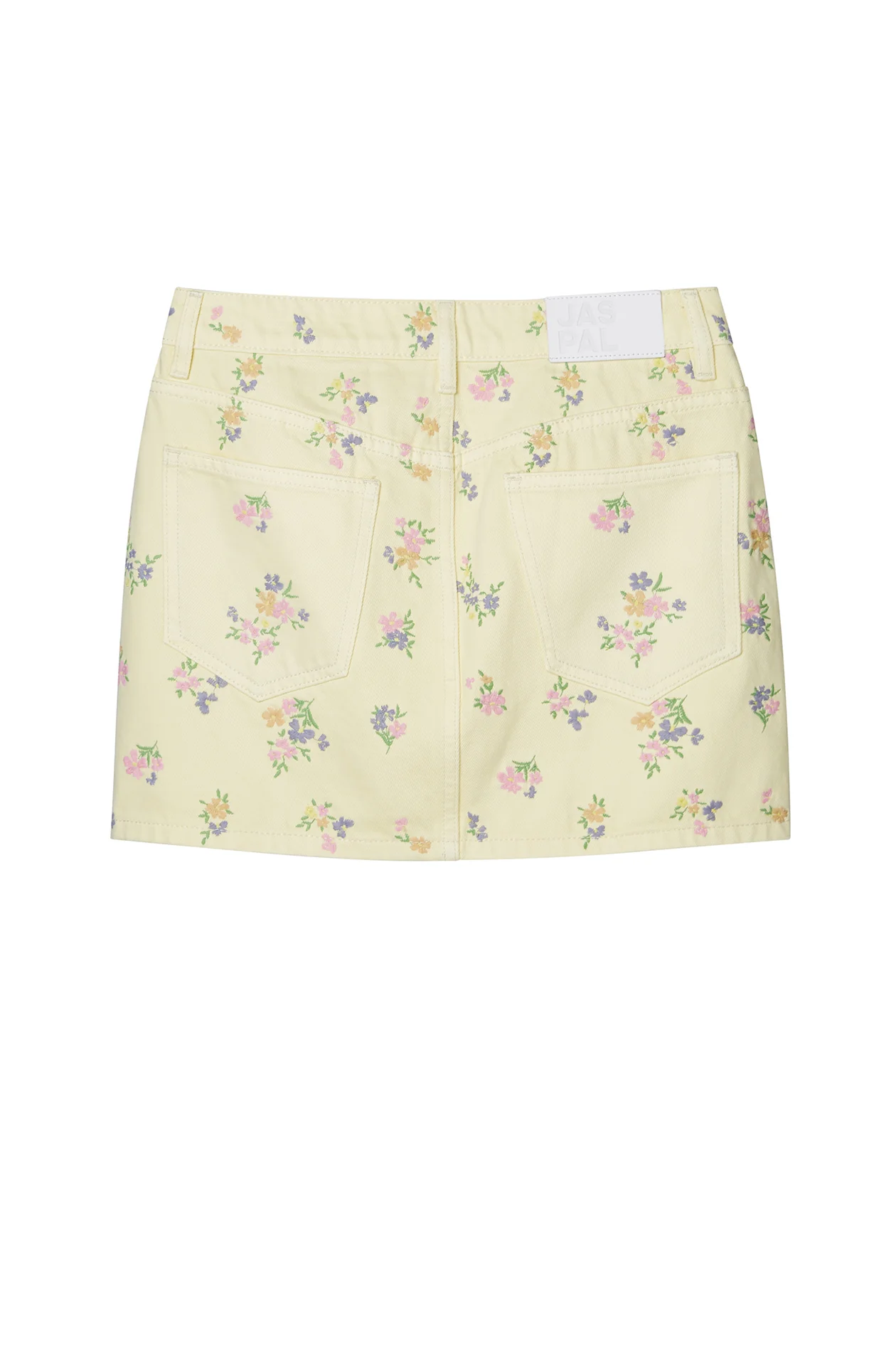 Ditsy Floral Twill Mini Skirt - Image 3