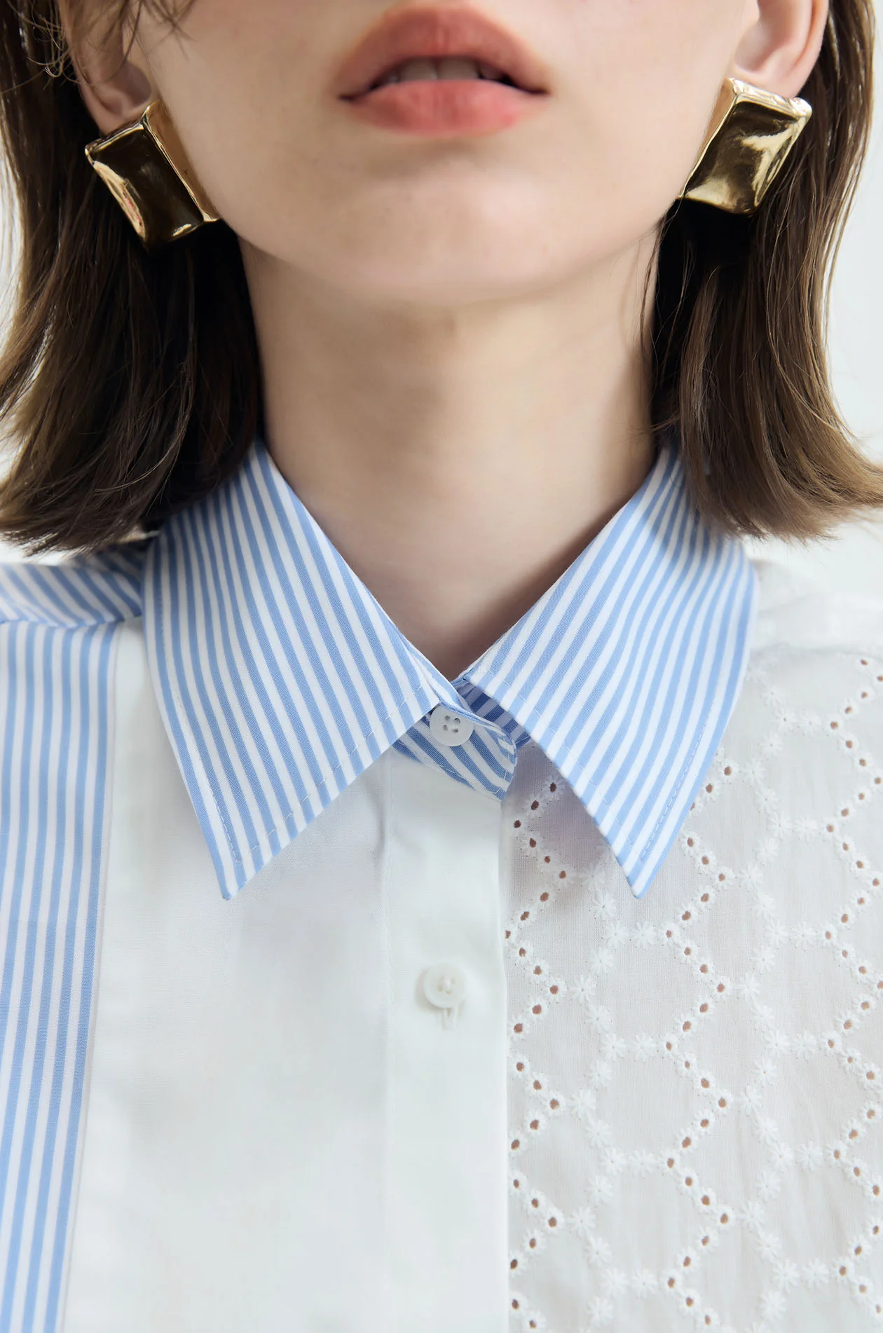 Ditsy Floral Patchwork Shirt - Image 3