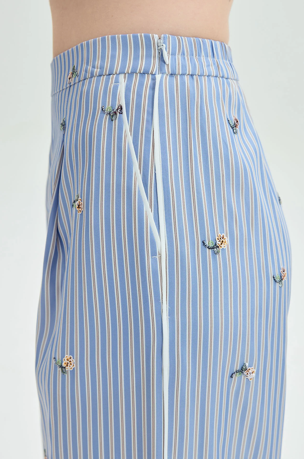 Ditsy Floral Striped Lounge Pants - Image 4