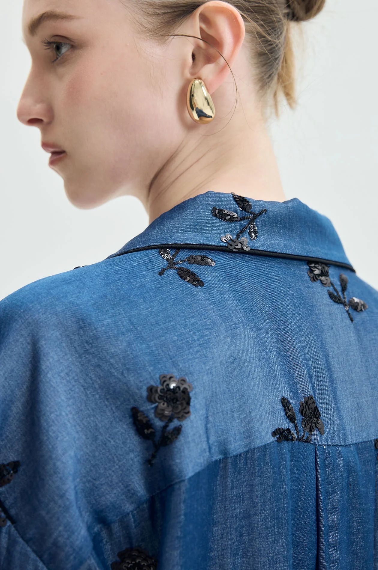 Ditsy Floral Lounge Shirt - Image 5