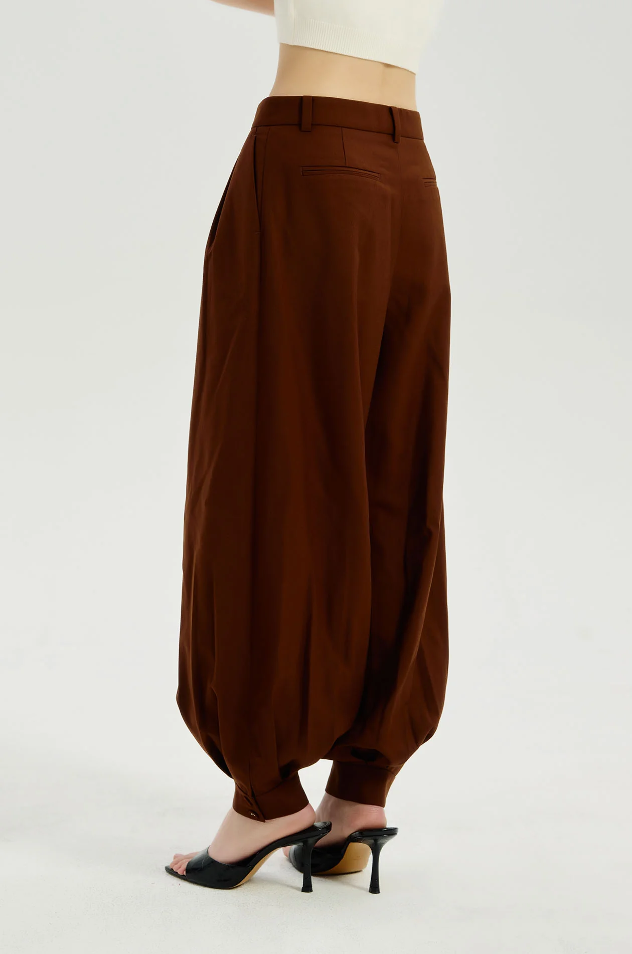 Cuffed Balloon Pants - Image 5