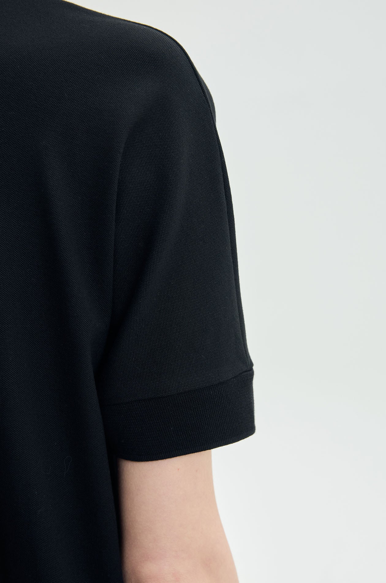 Lyocell‑Blend Piqué Polo Shirt - Image 4