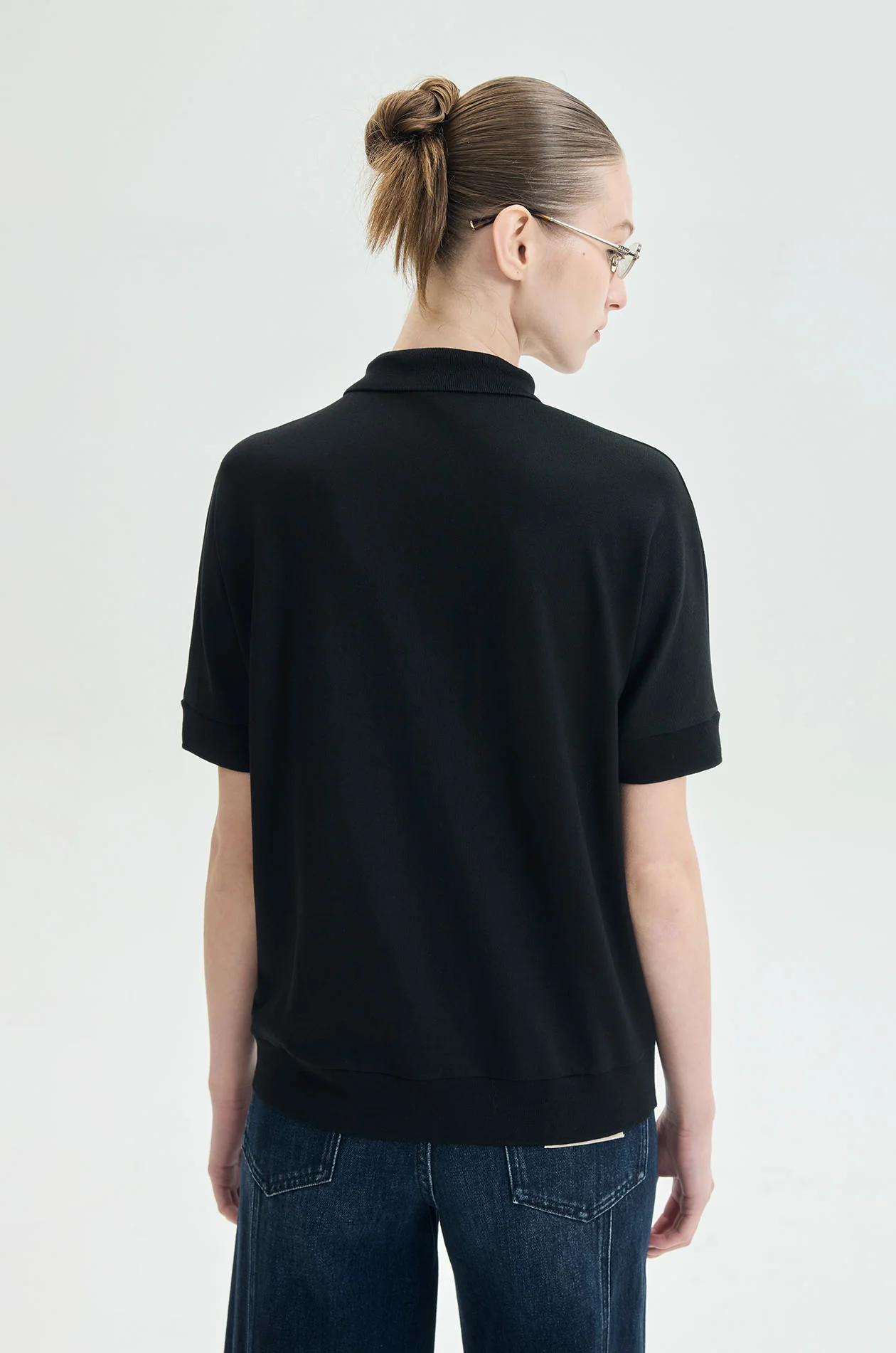 Lyocell‑Blend Piqué Polo Shirt - Image 5
