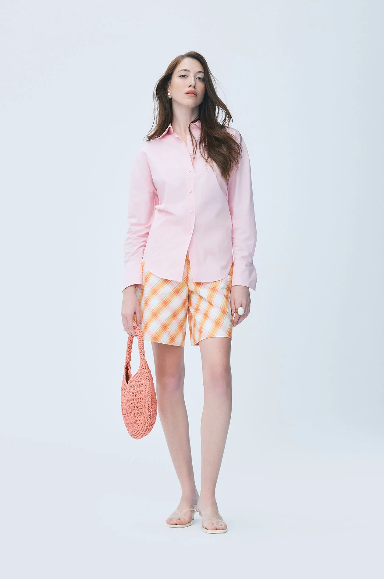 Tie-Back Cotton Shirt