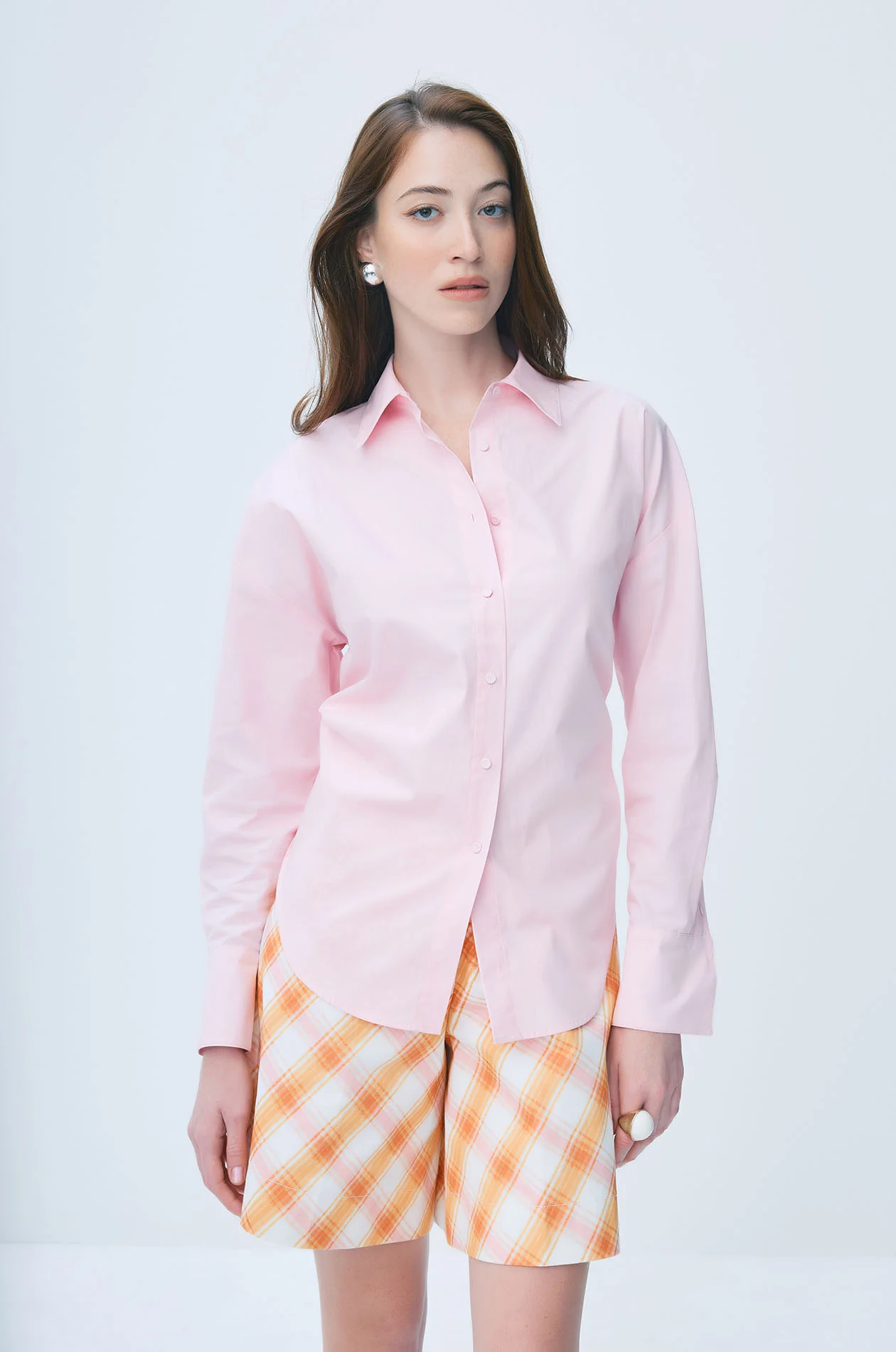 Tie-Back Cotton Shirt - Image 2