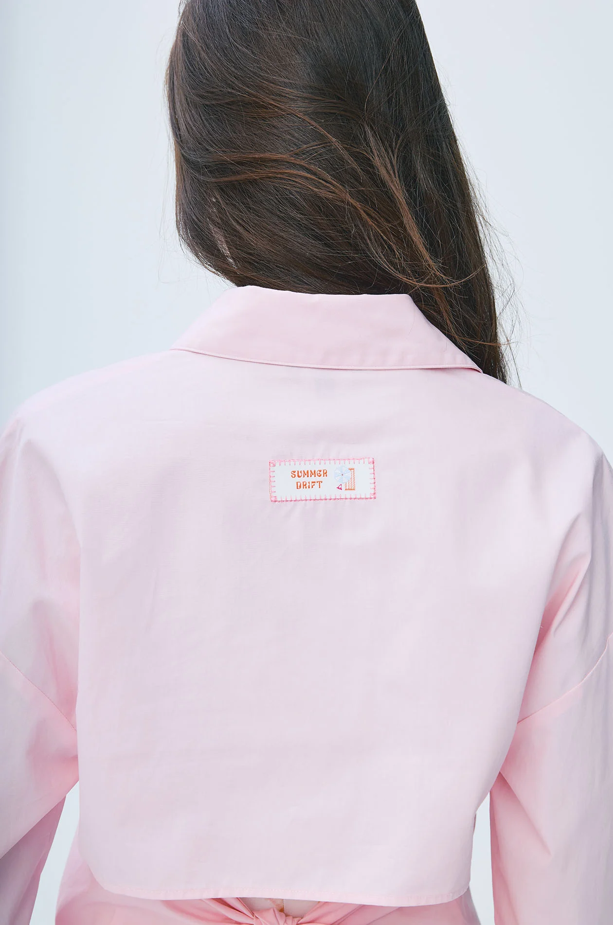 Tie-Back Cotton Shirt - Image 4