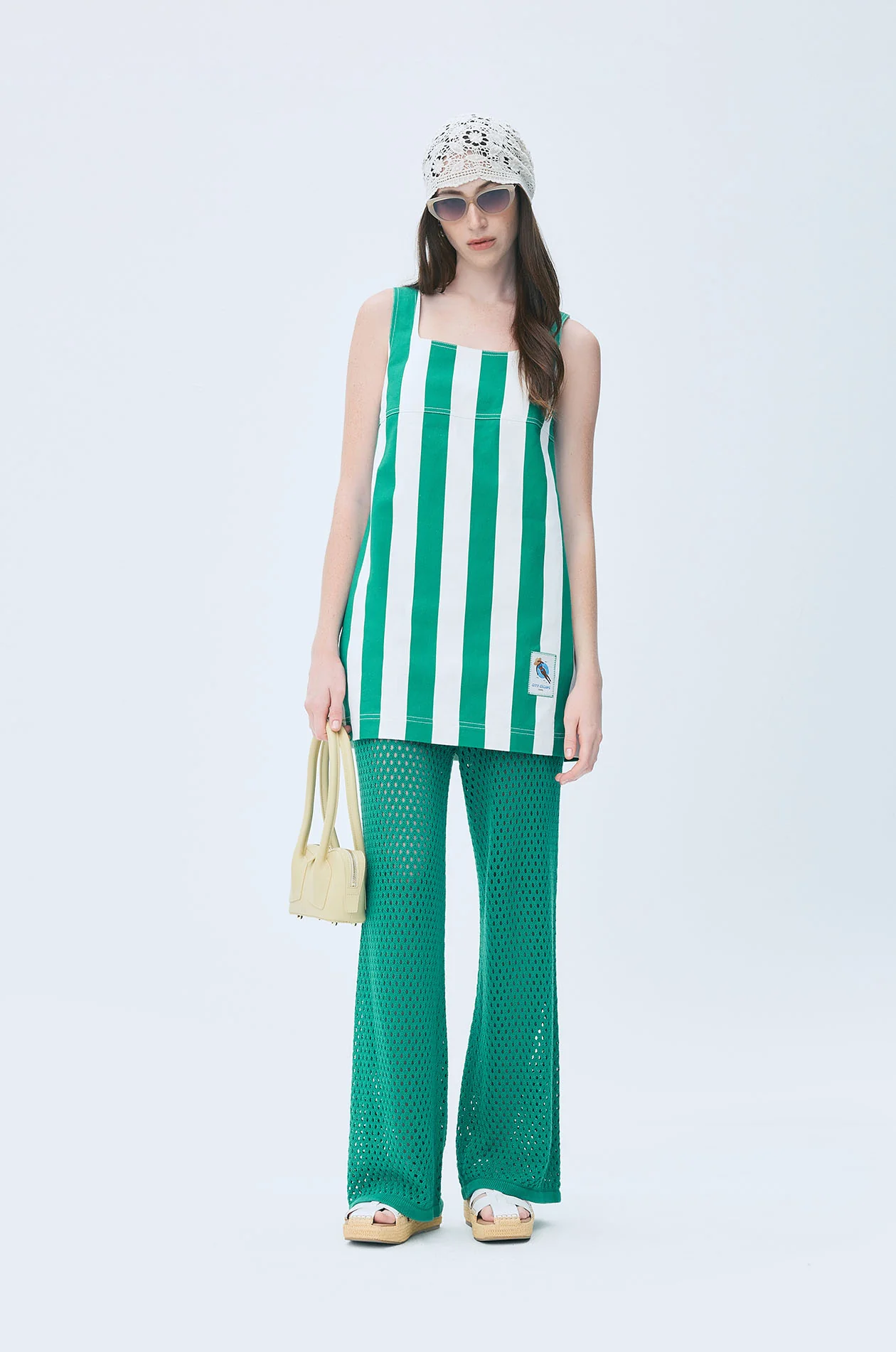 Striped Mini Dress - Image 5