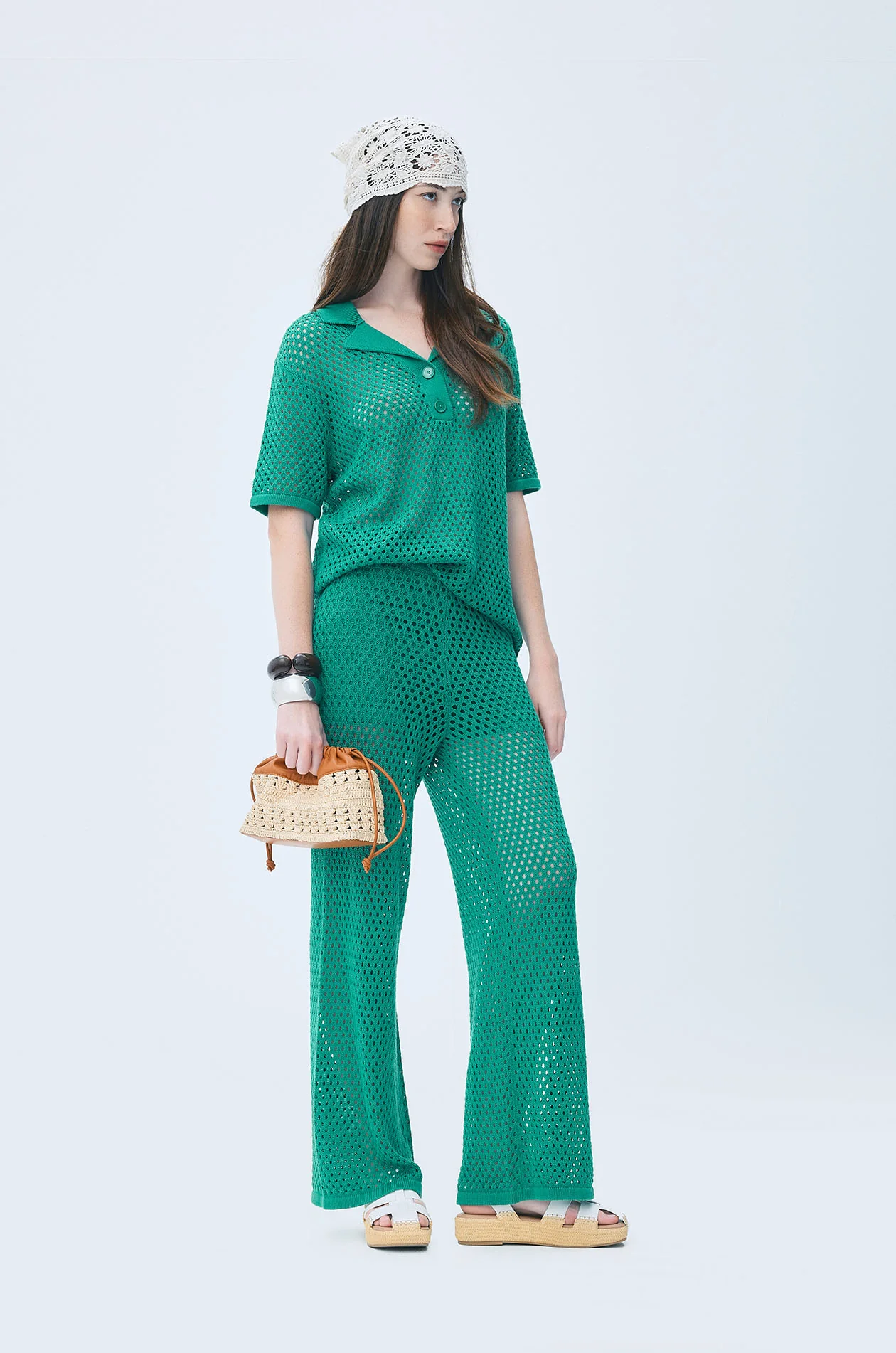 Openwork Knit Tunic