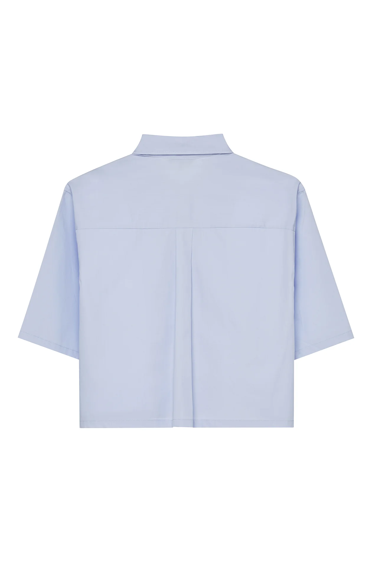 Chinese‑Inspired Cropped Shirt - Image 3