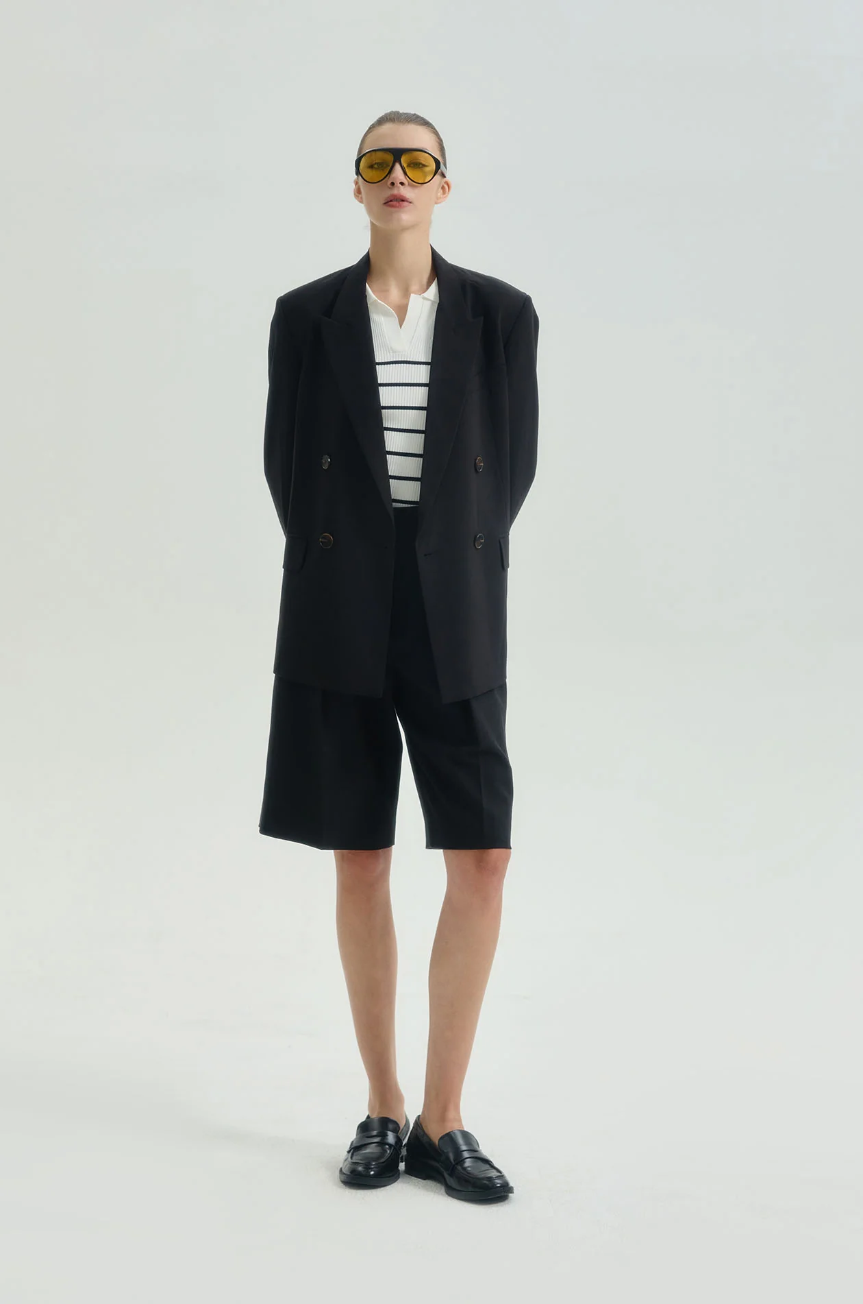 Striped Fitted Polo Shirt - Image 14