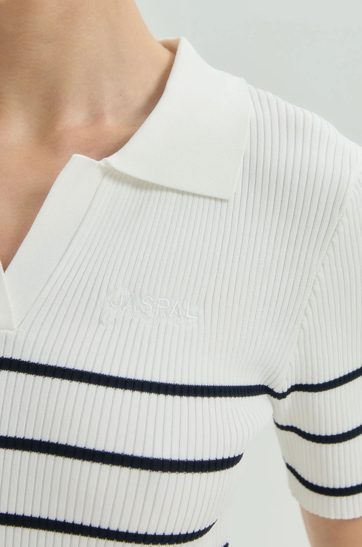 Striped Fitted Polo Shirt - Image 16